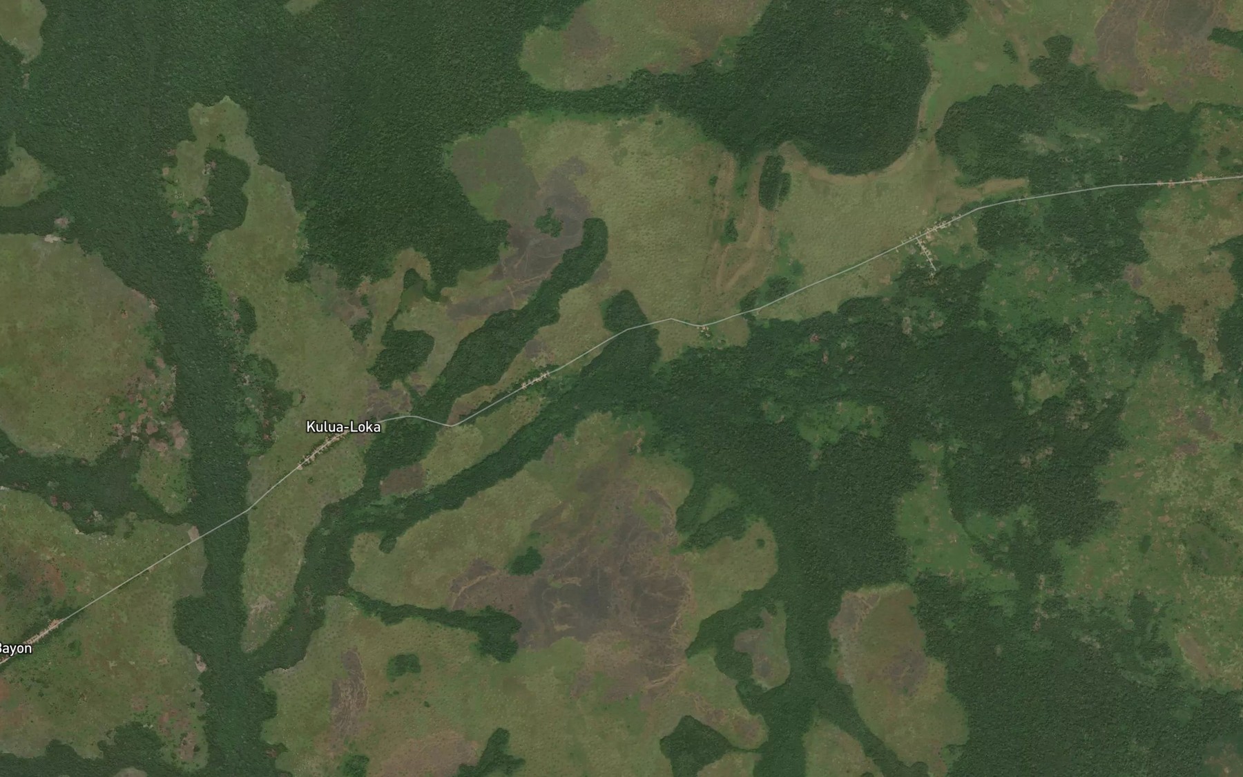 Satellite map of the Bwetu