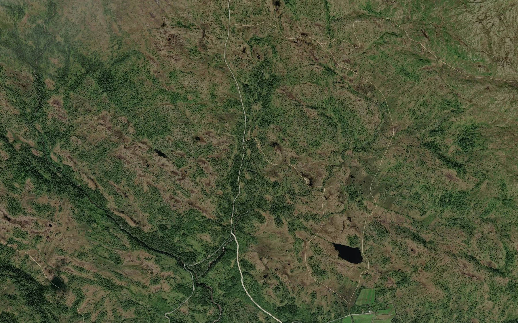 Satellite map of the Kloftbekken