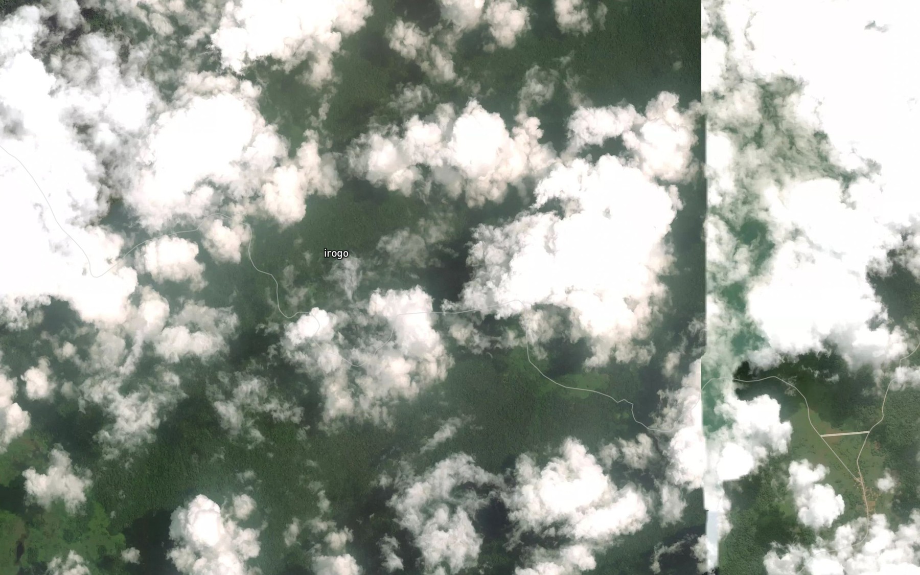 Satellite map of the Nkemisso
