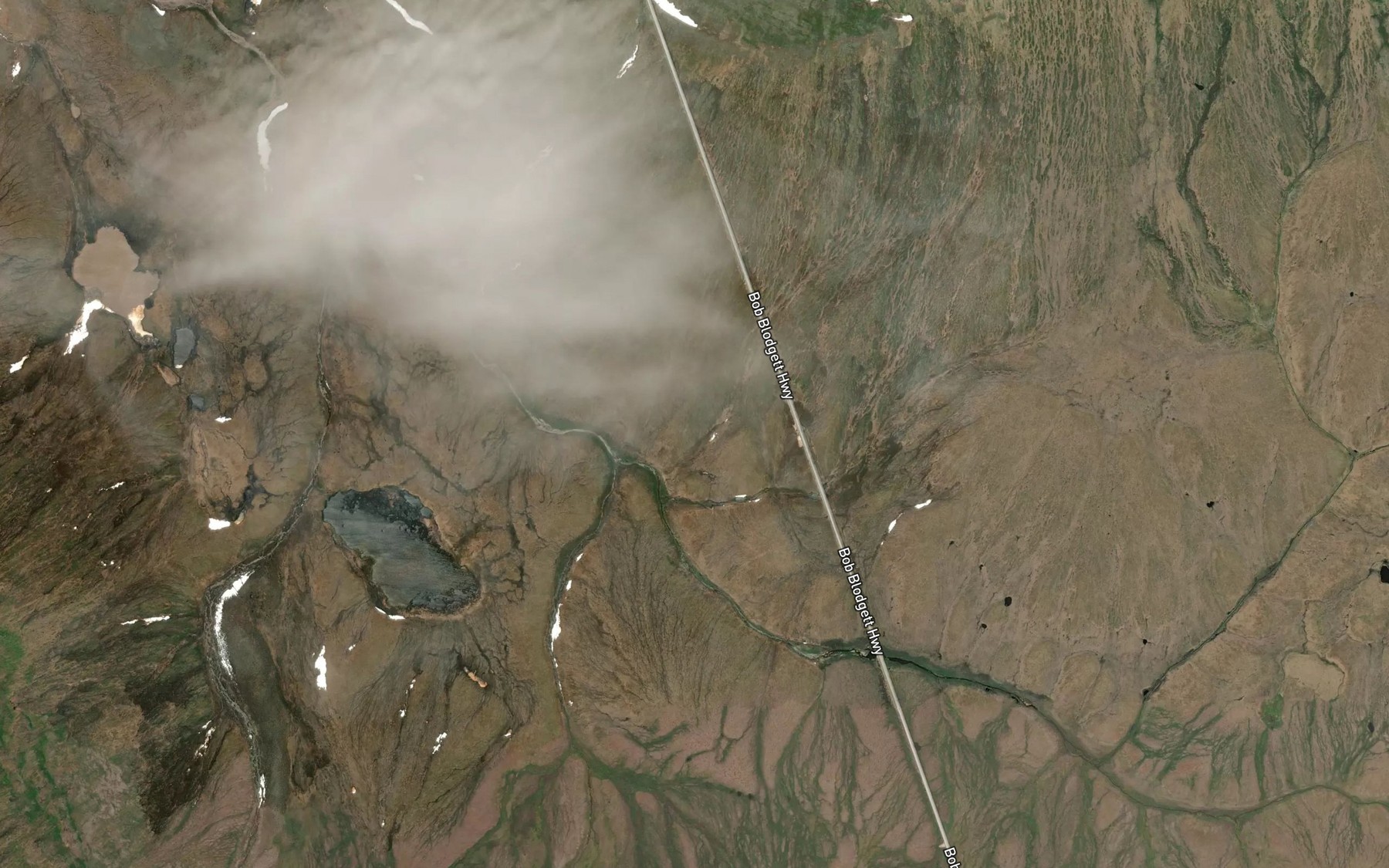 Satellite map of the Gobler Creek