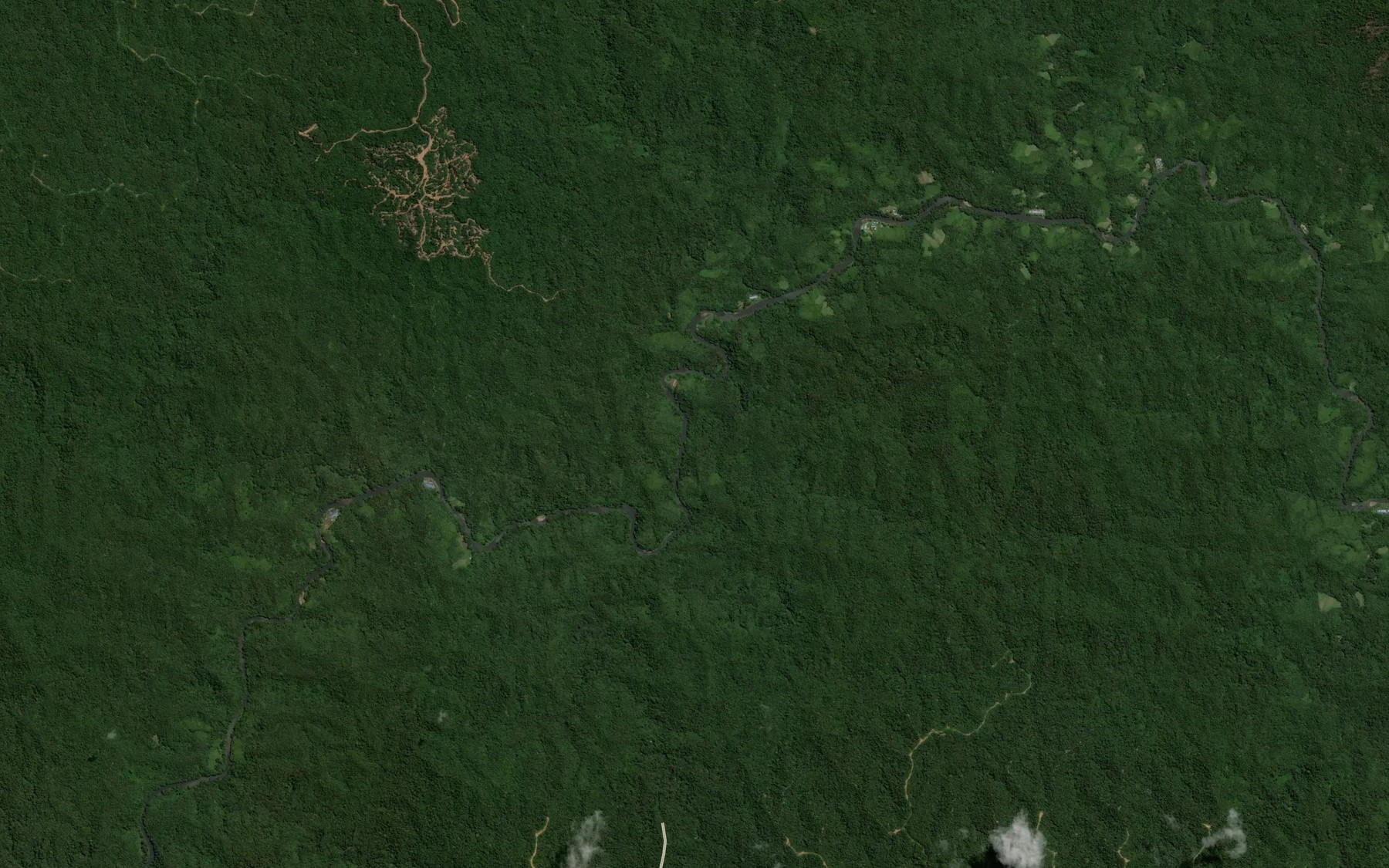 Satellite map of the Sungai Buloh