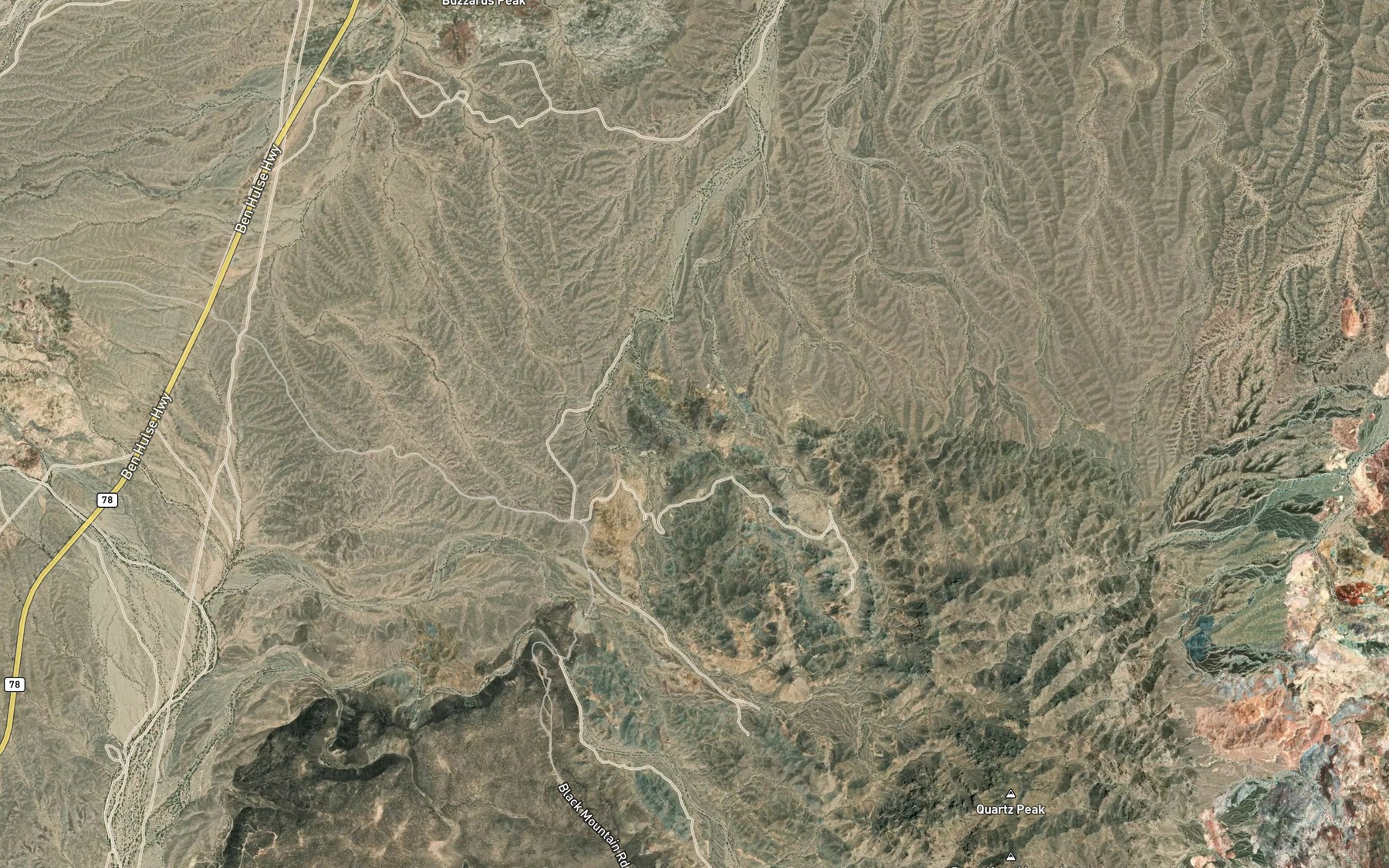 Satellite map of the Peter Kane Water Hole