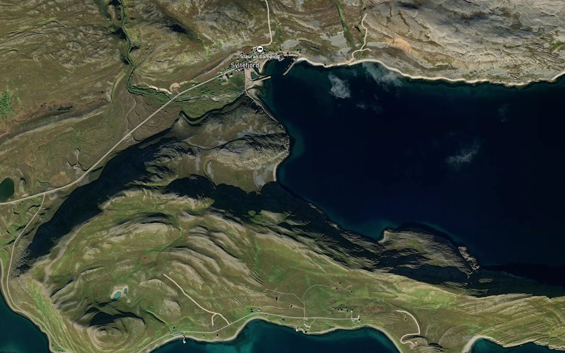 Satellite map of the Stormolla