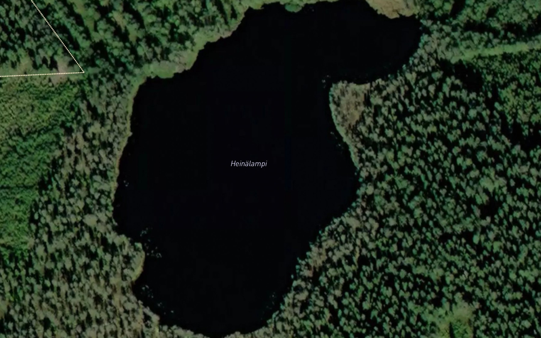 Satellite map of the Heinalampi