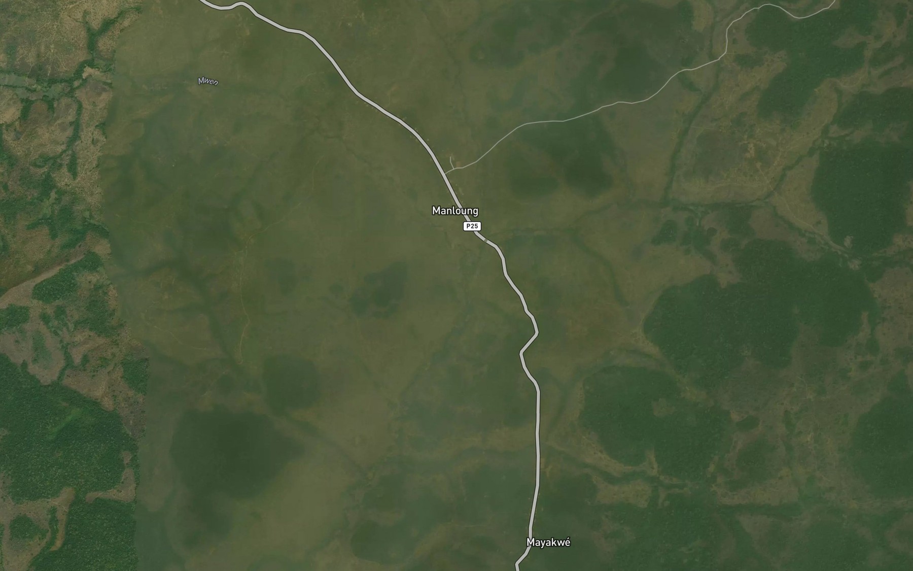 Satellite map of the Moing