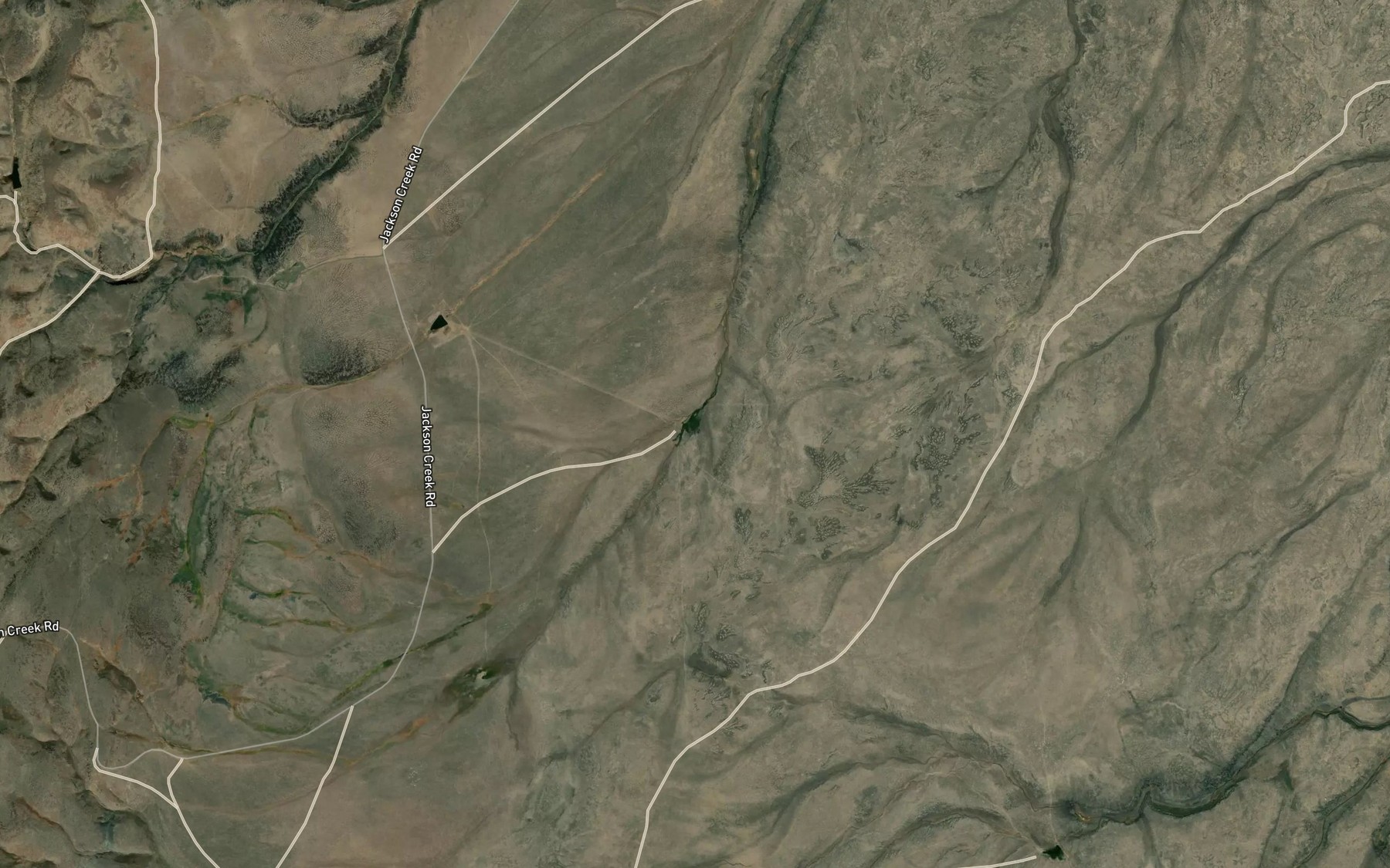 Satellite map of the Rock Spring