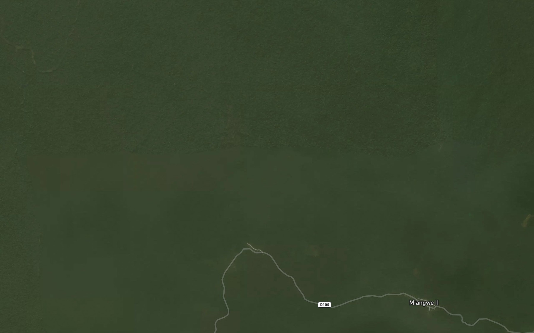 Satellite map of the Owaye