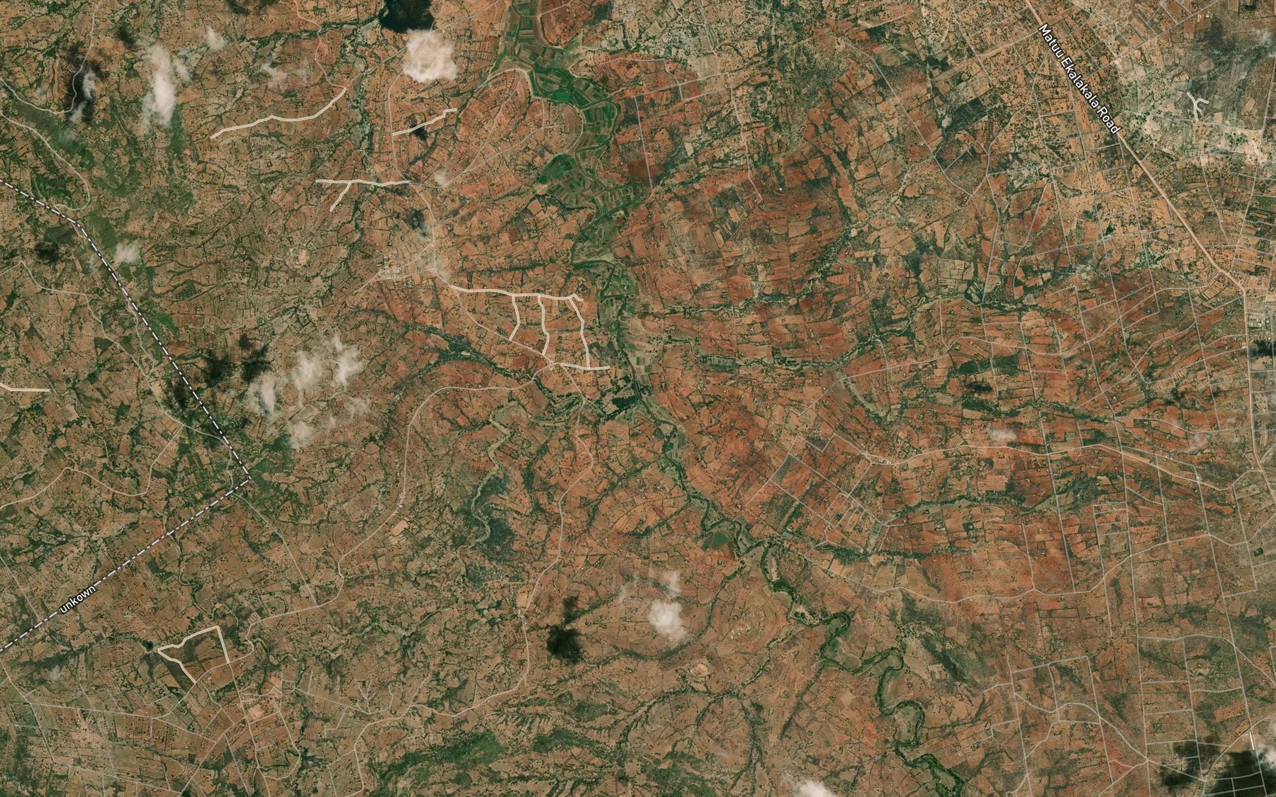 Satellite map of the Ngolilia