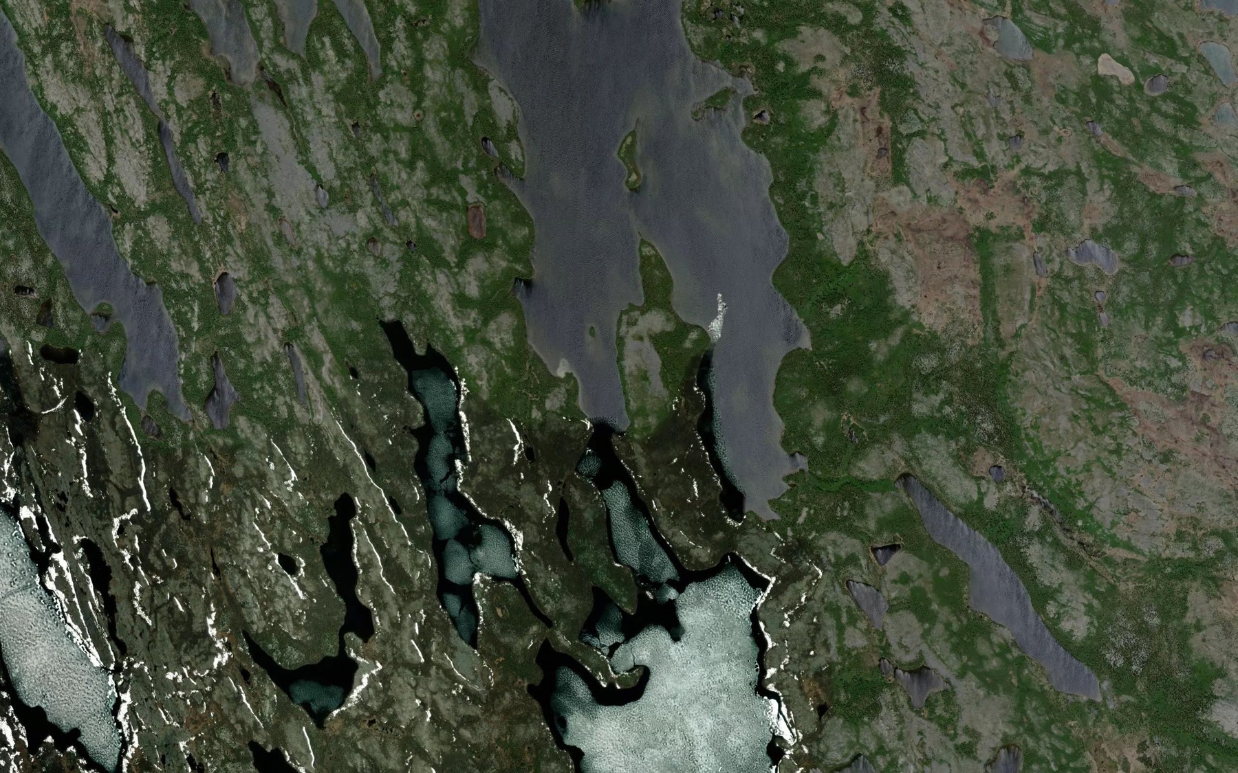 Satellite map of the Passe Kavisilikallalik