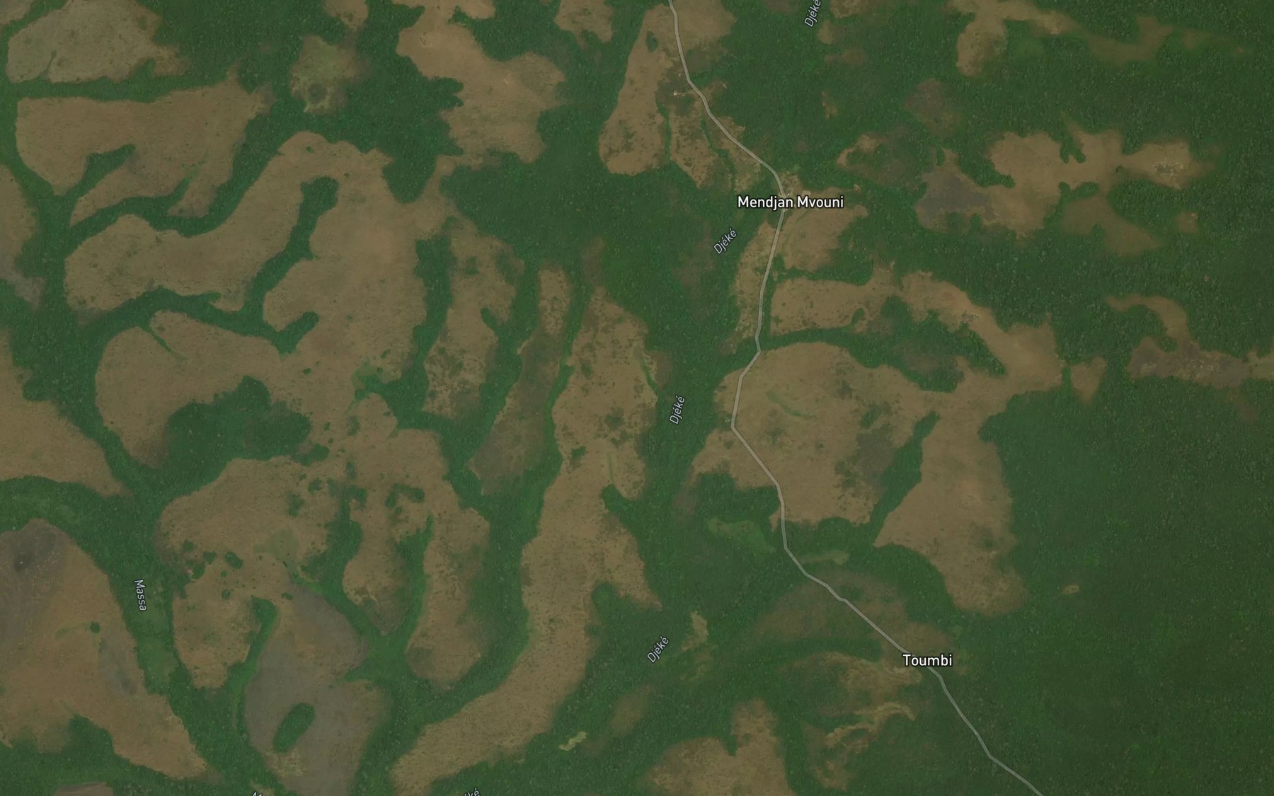Satellite map of the Minion