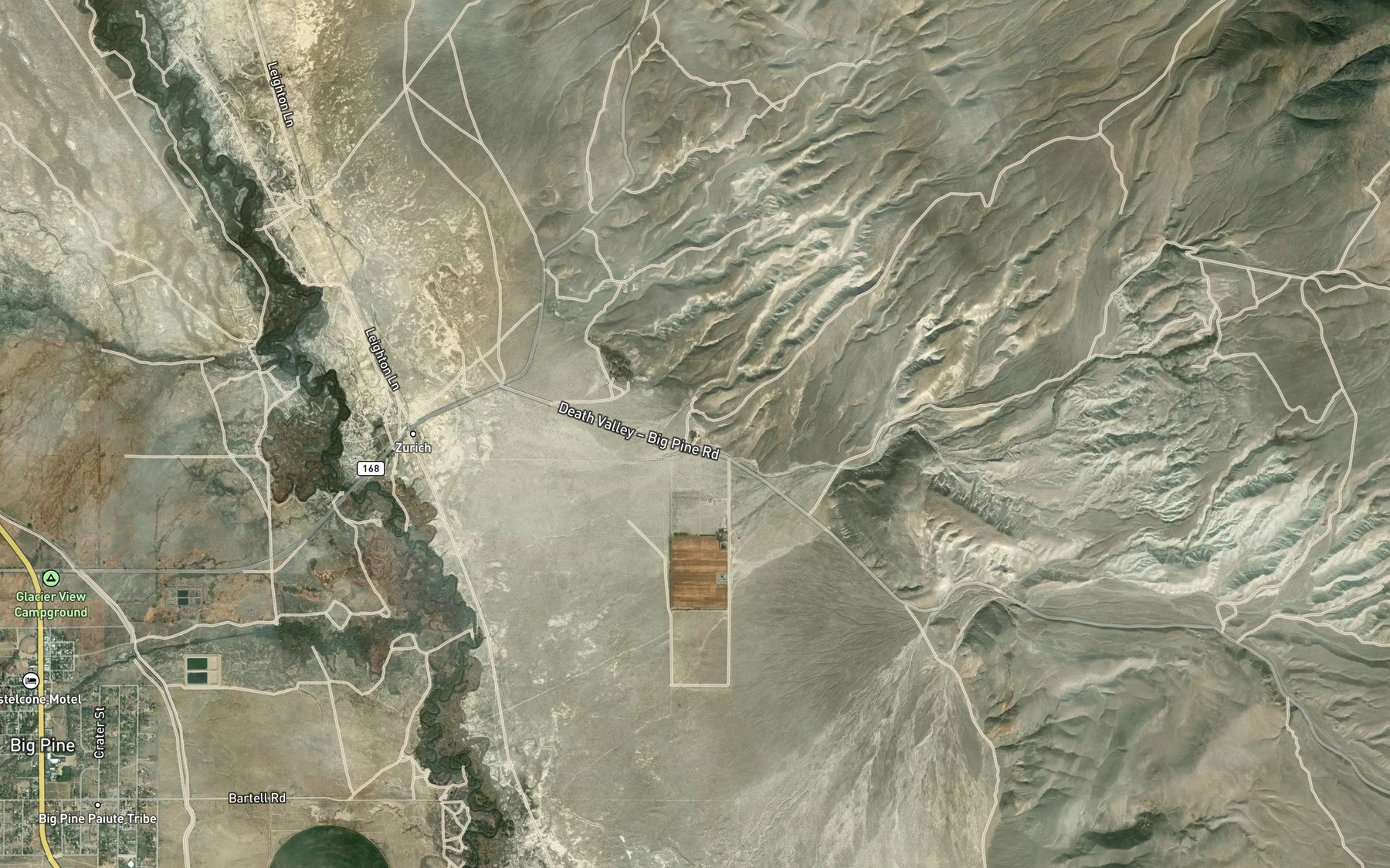 Satellite map of the Uhlmeyer Spring