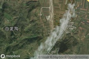 Satellite map of the Ganyu Shuiku