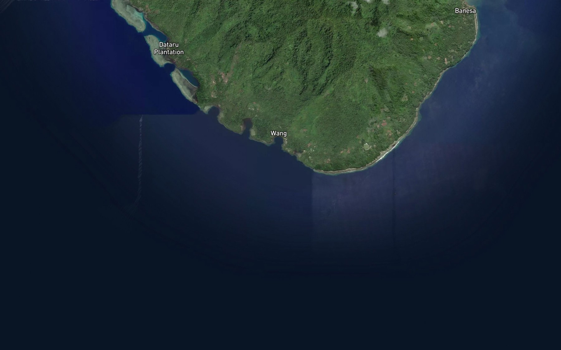 Satellite map of the Dononang River
