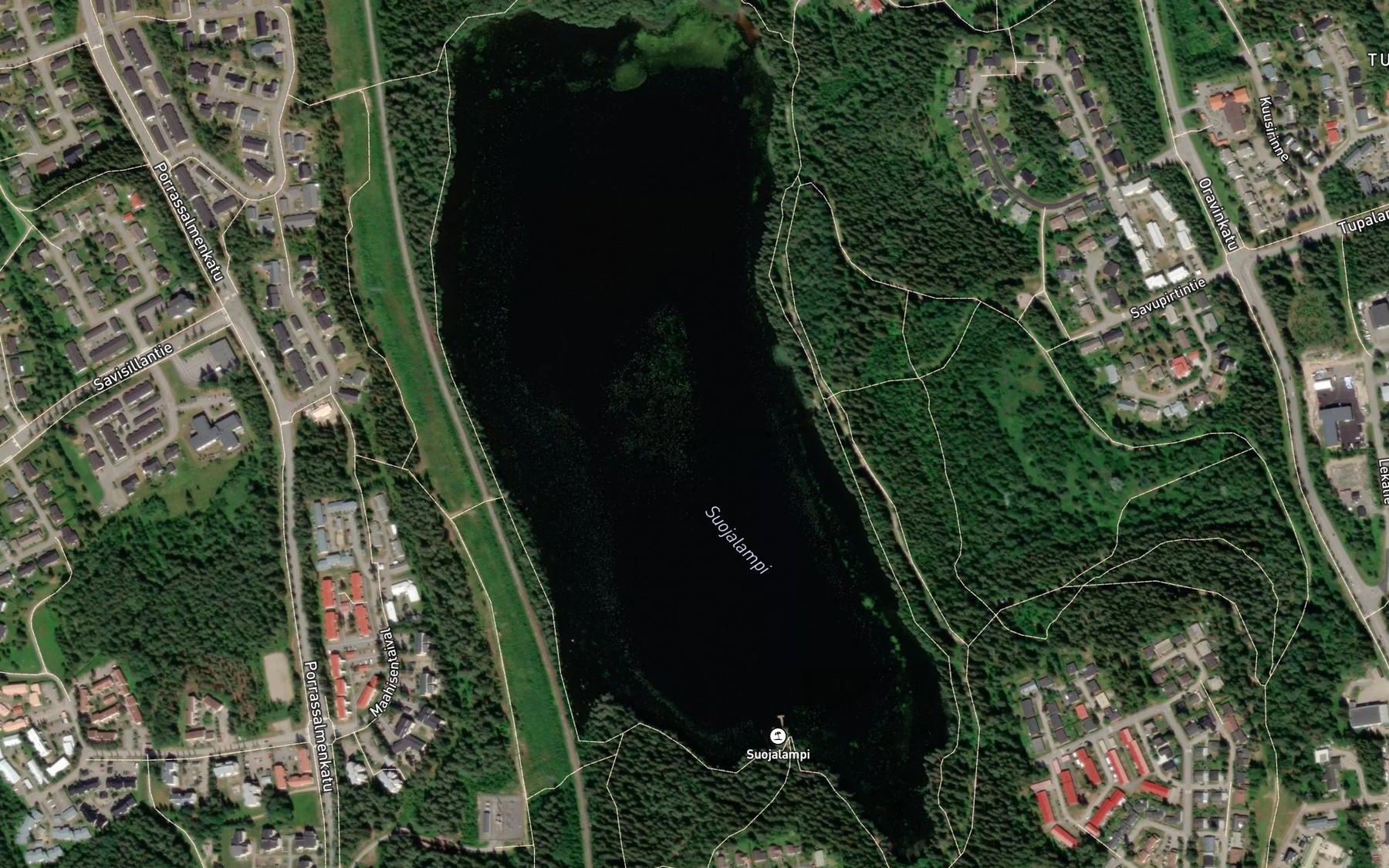 Satellite map of the Suojalampi