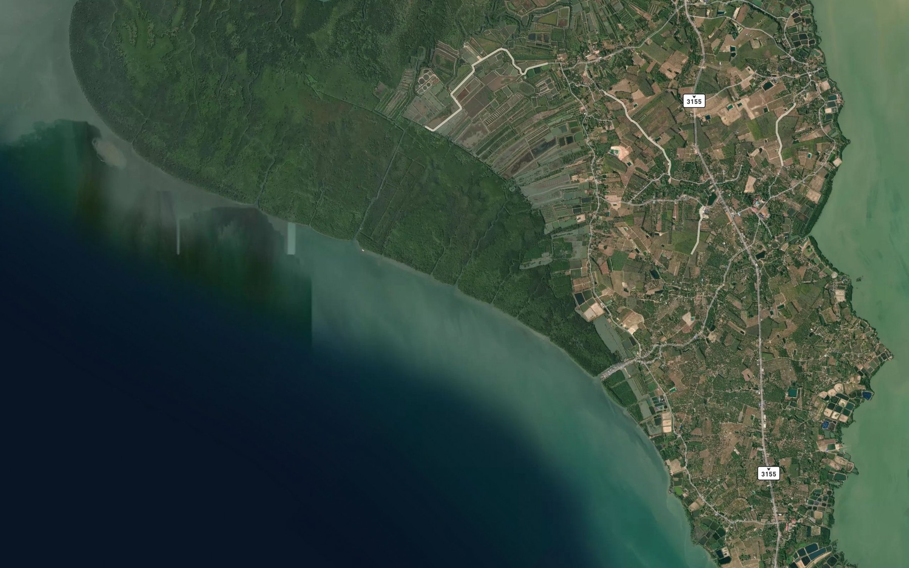 Satellite map of the Khlong Thi 10