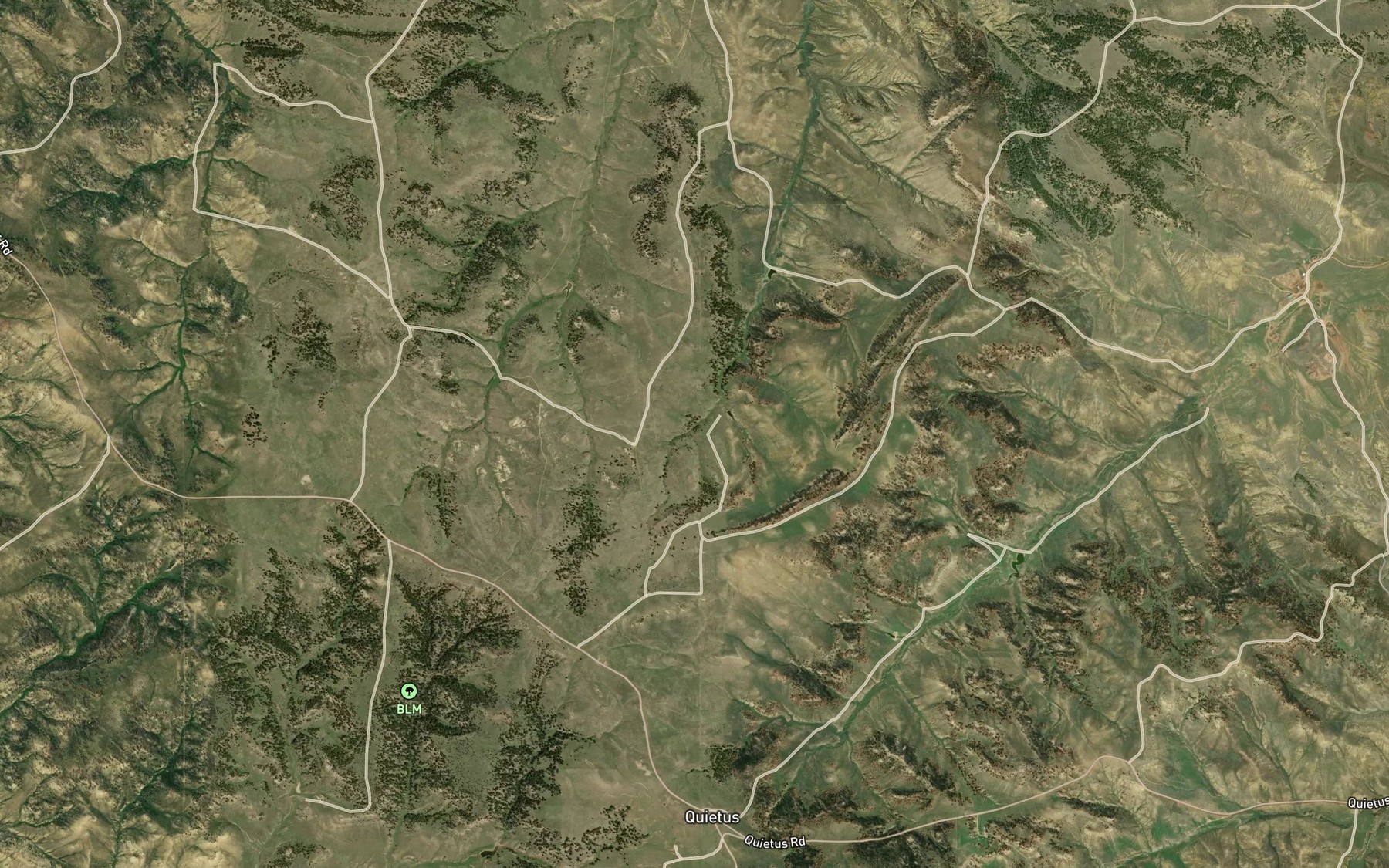 Satellite map of the 08S44E23DDDA01 Spring