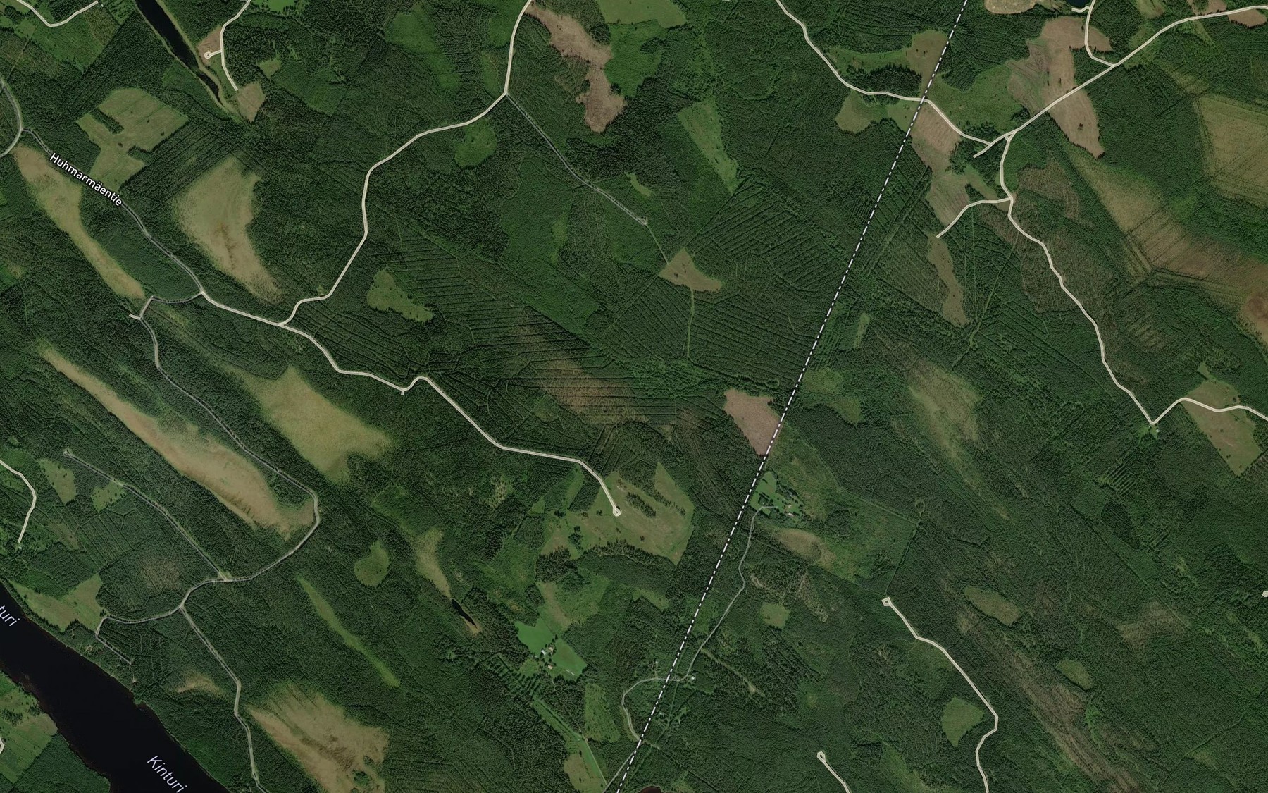 Satellite map of the Hoikanpuro