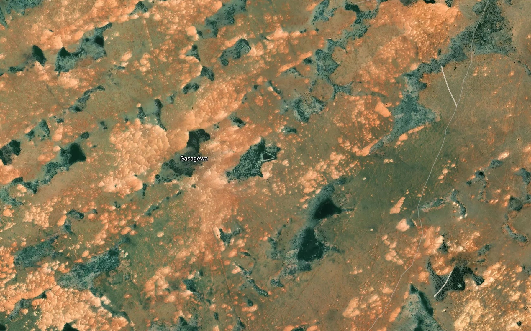 Satellite map of the Telinge