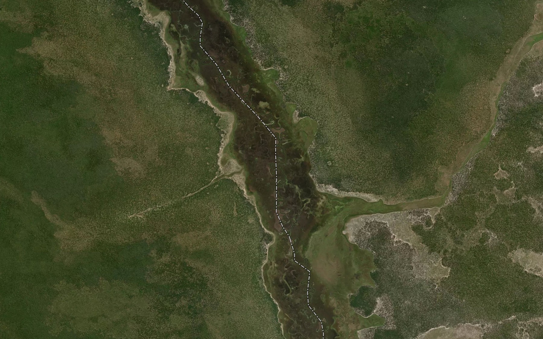 Satellite map of the Camuihi