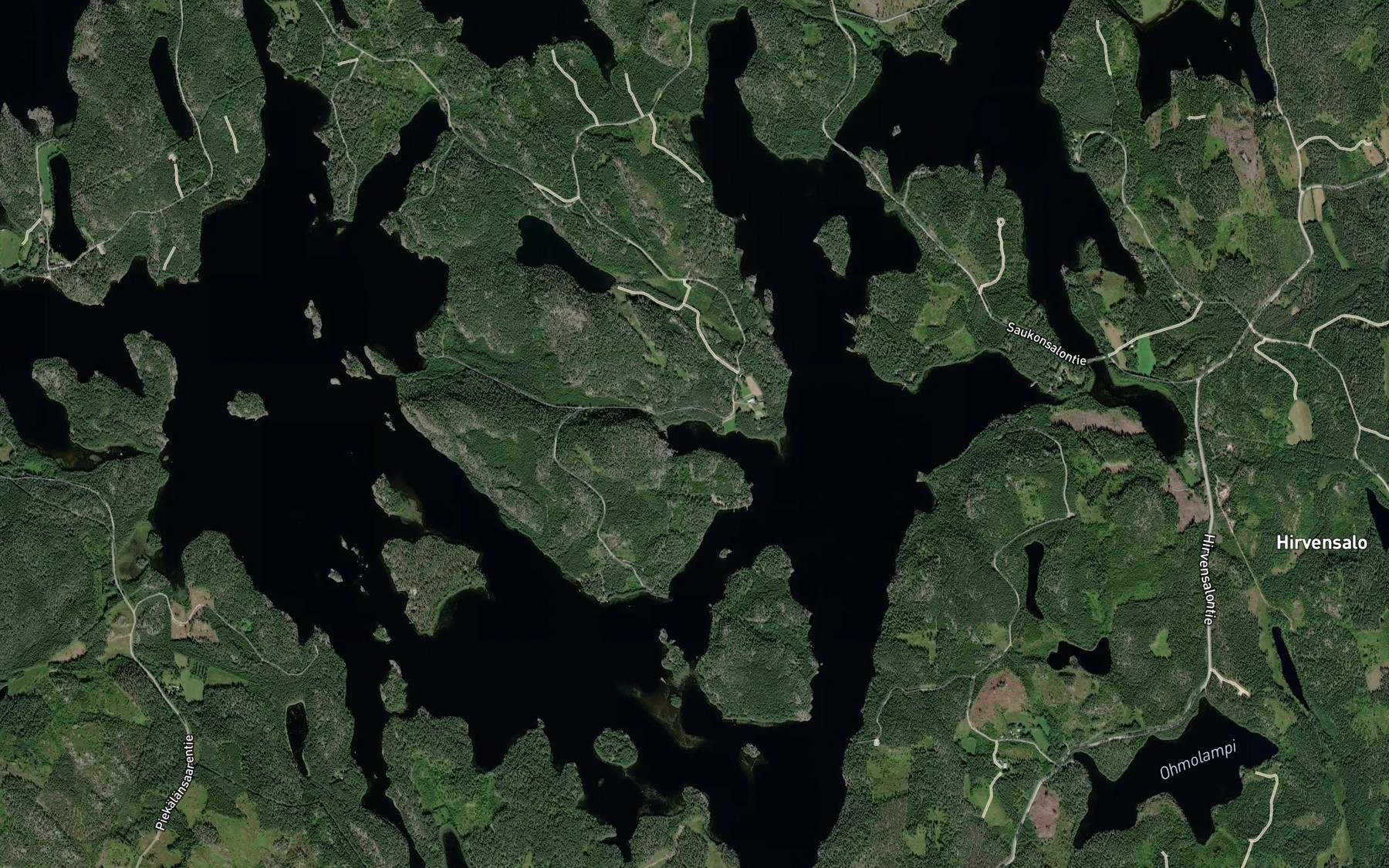 Satellite map of the Kaarnalahti