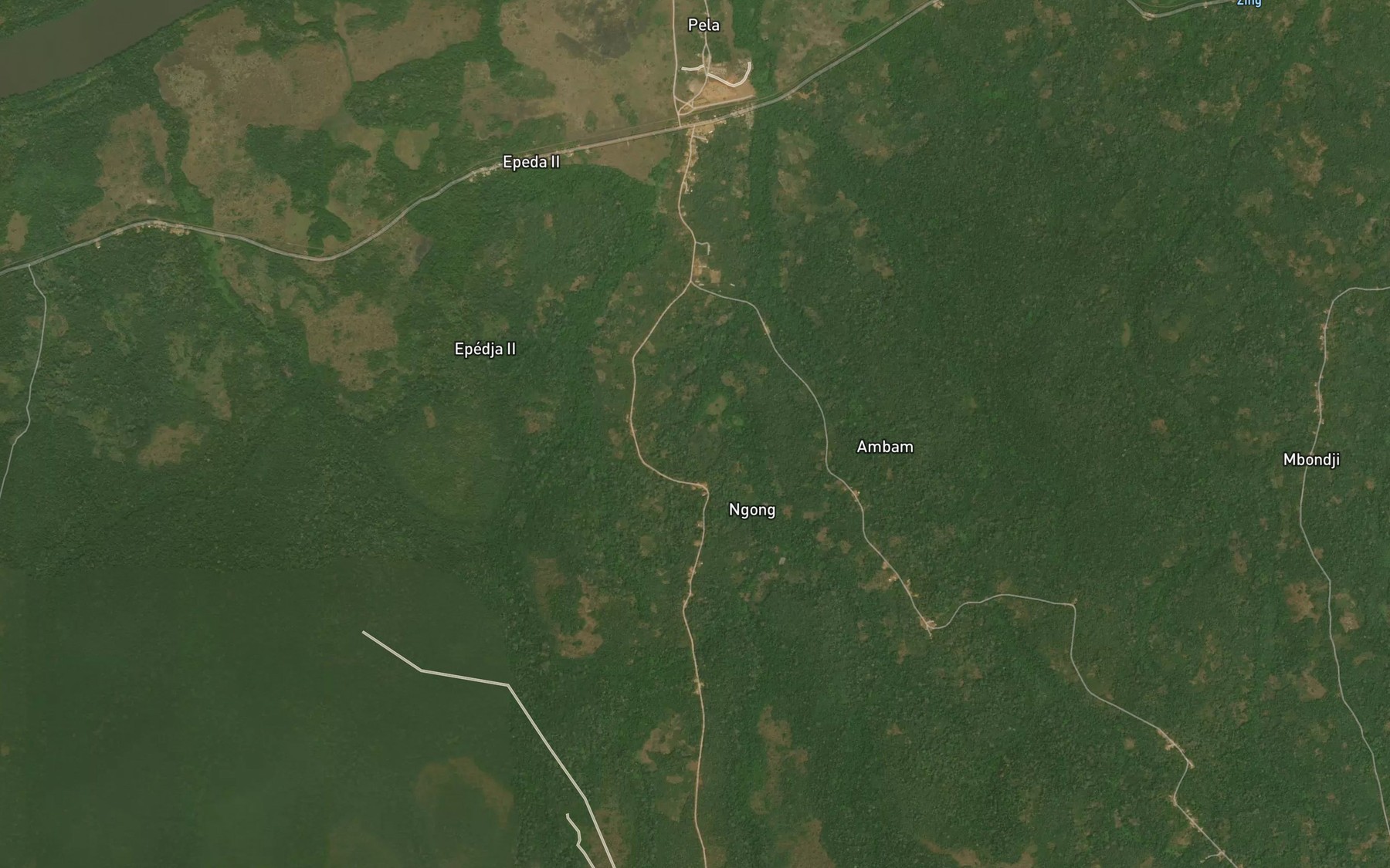 Satellite map of the Ngor Douma