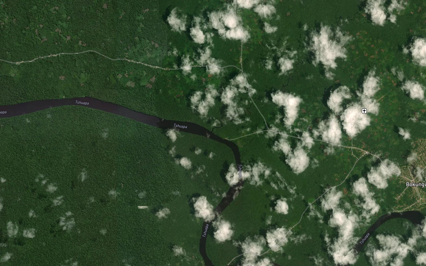 Satellite map of the Loile ea Kungu