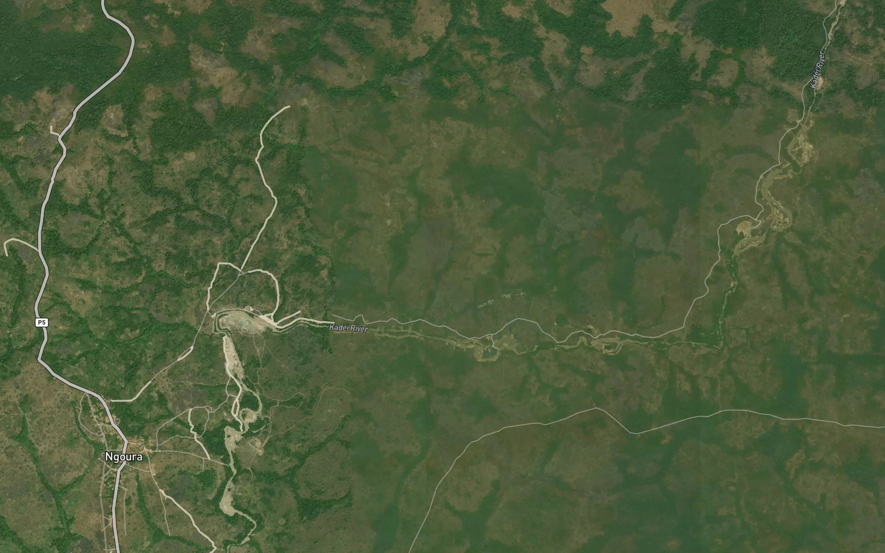 Satellite map of the Ngongoi