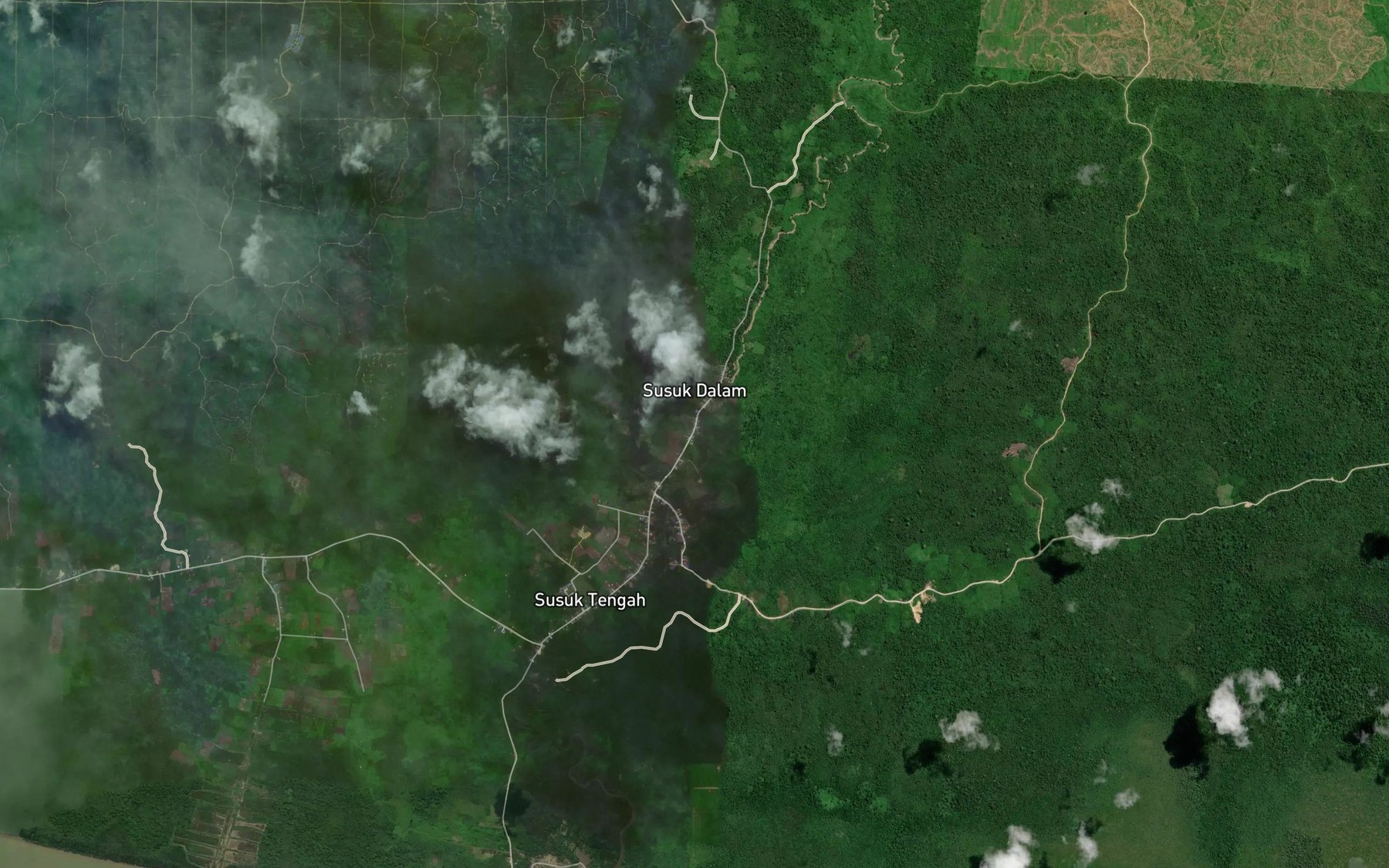 Satellite map of the Sungai Bangkok