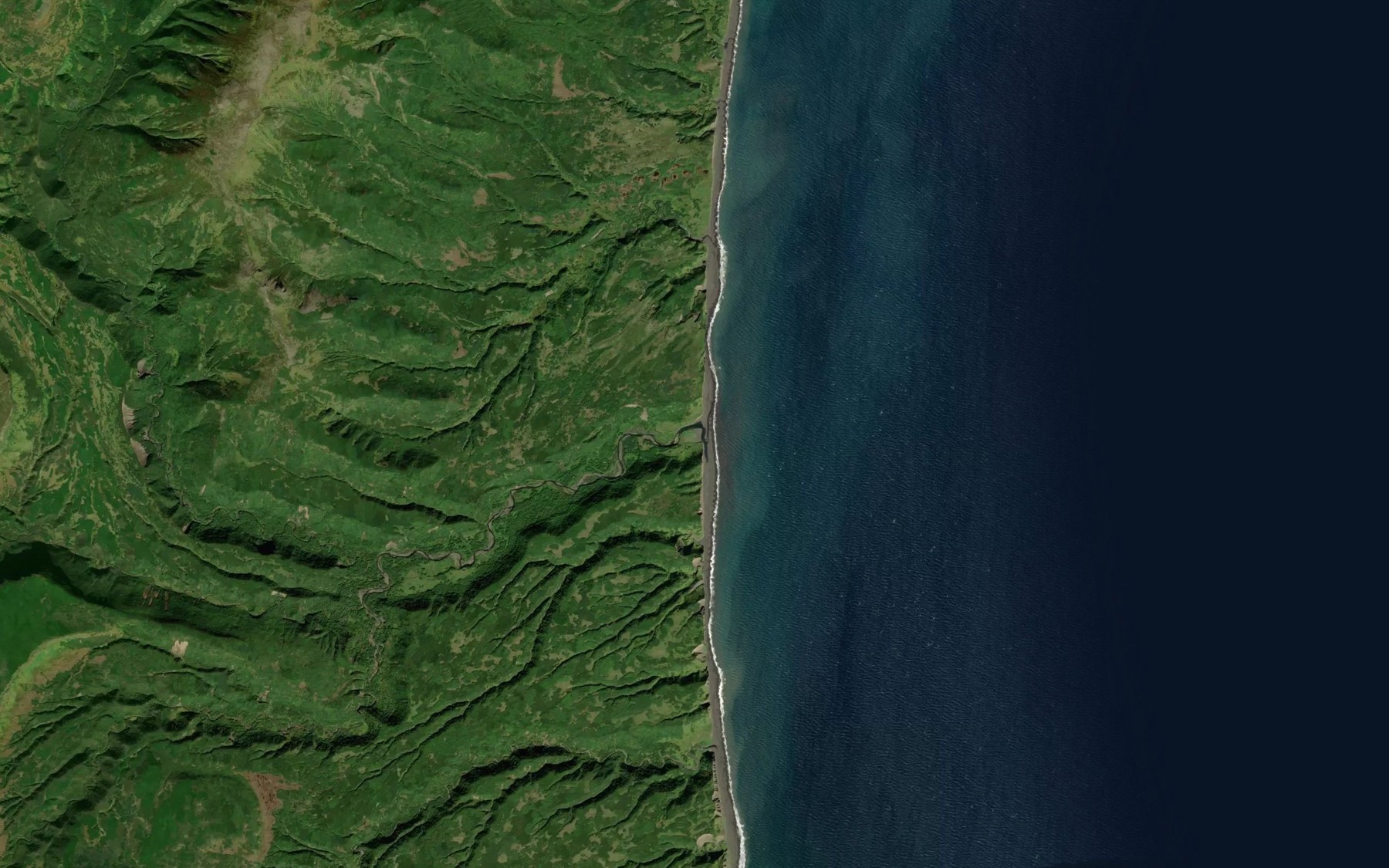 Satellite map of the Ol'khovaya