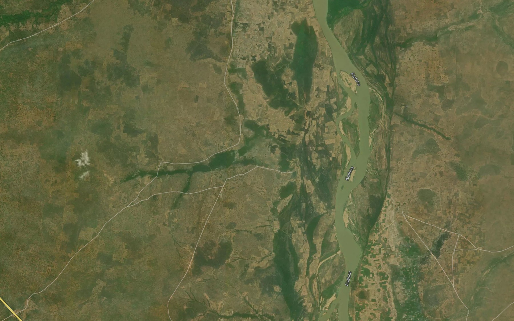 Satellite map of the River Konku