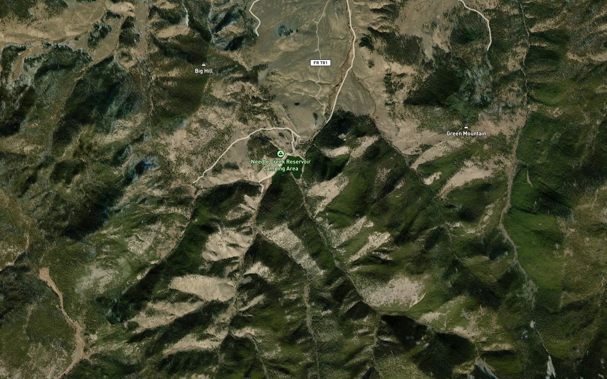 Upper Left Hand Needle Creek