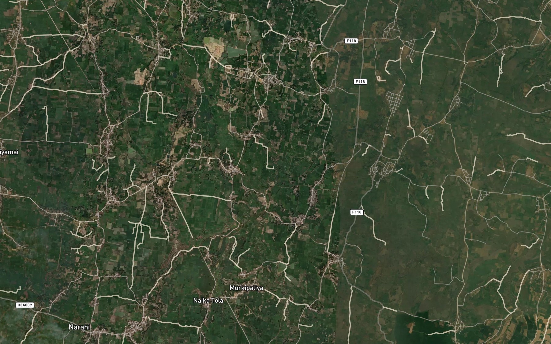 Satellite map of the Dadar Khola