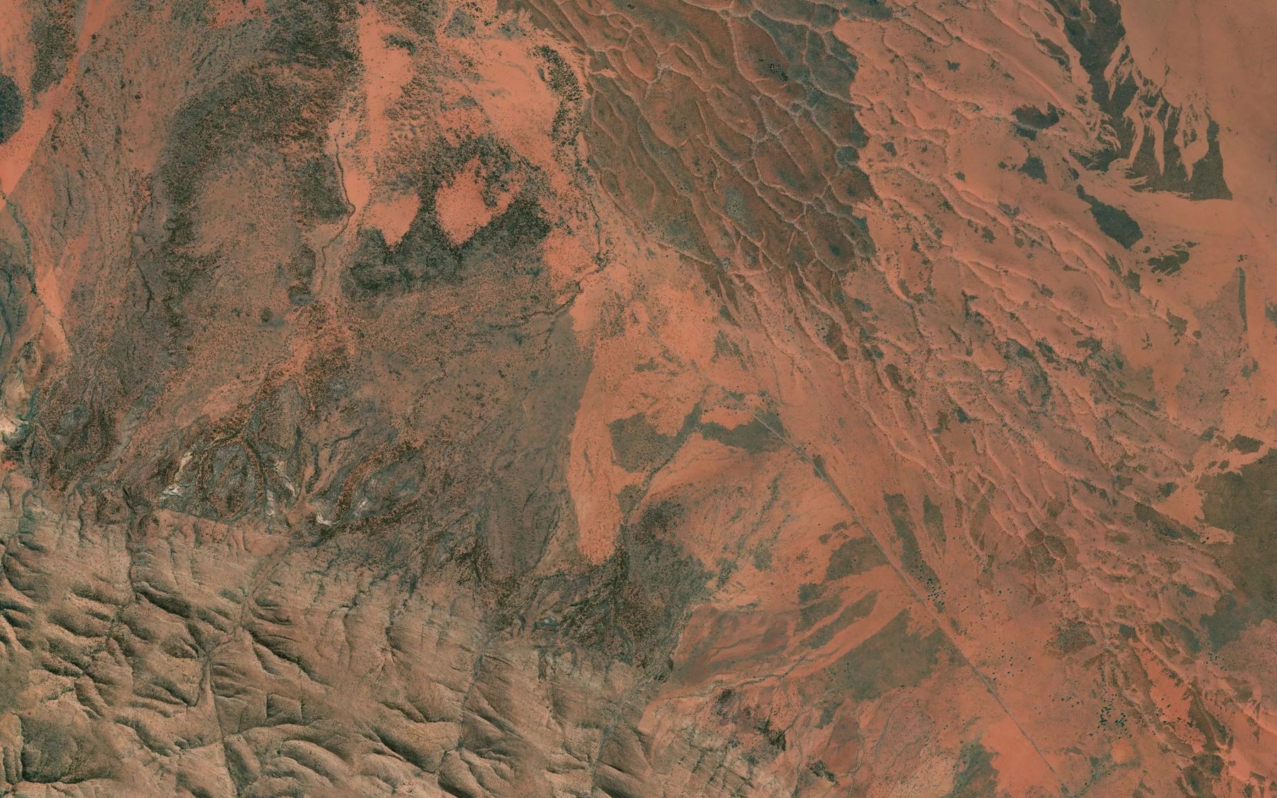 Satellite map of the Luckmans Spring