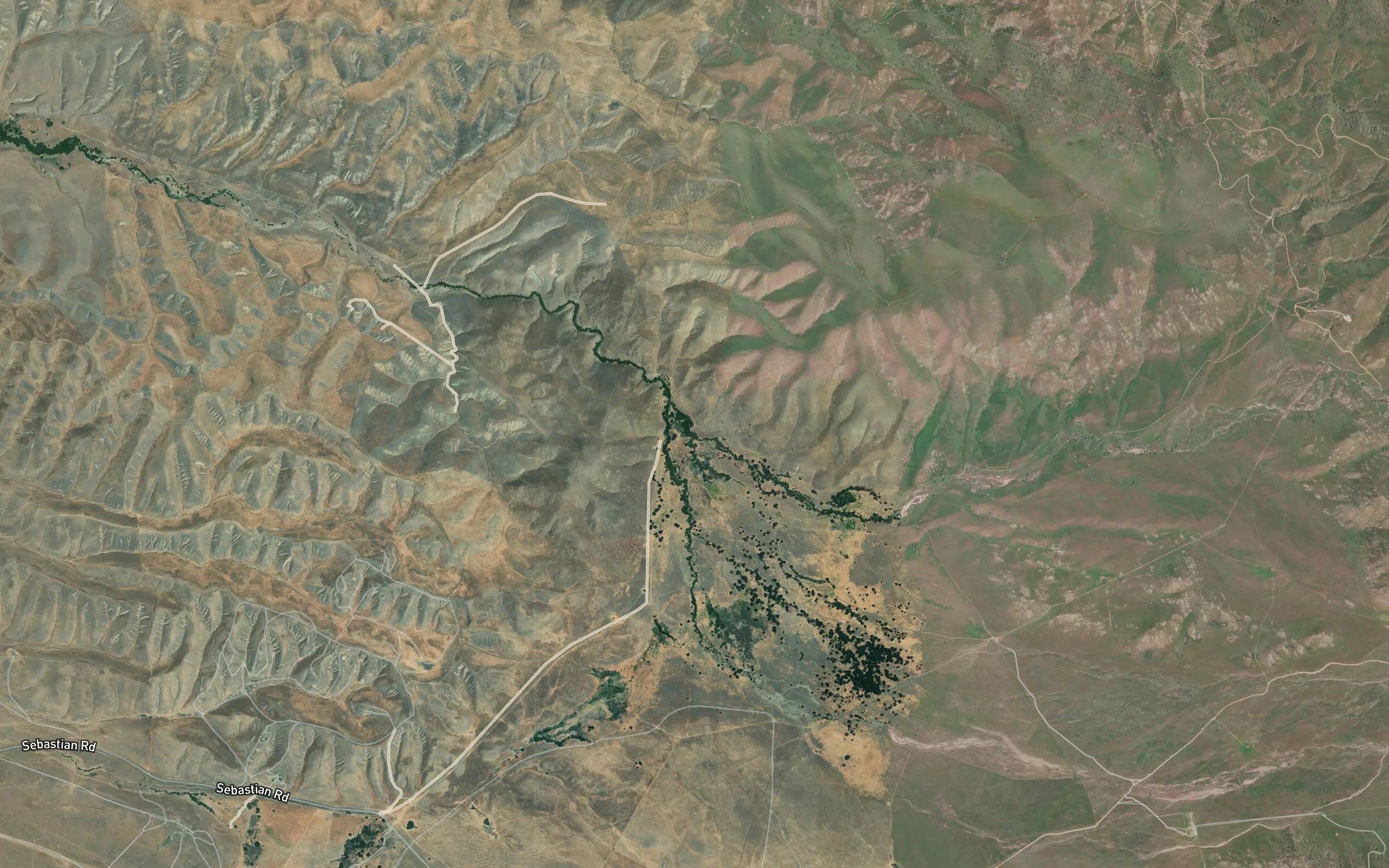 Chanac Creek