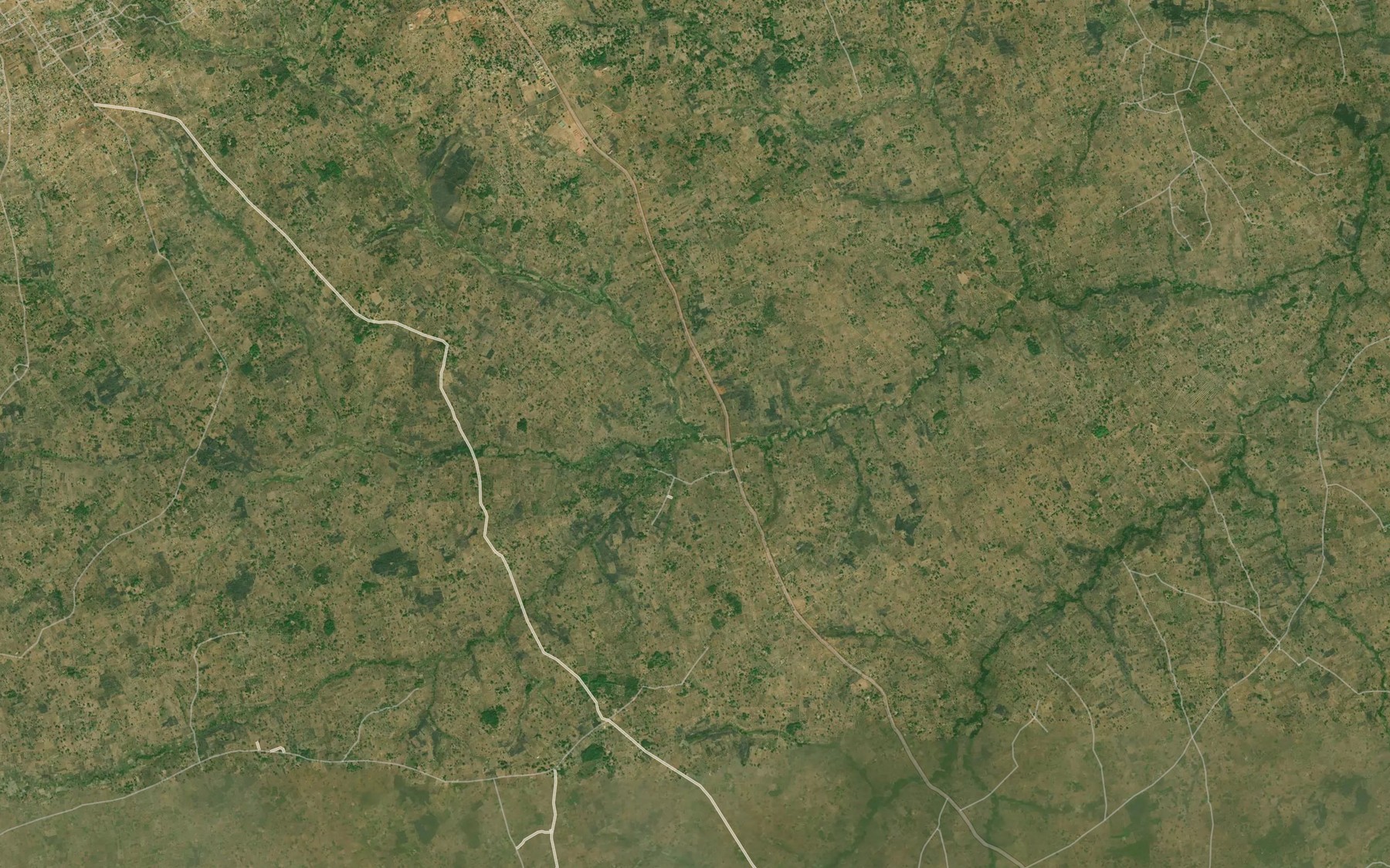 Satellite map of the River Akpa