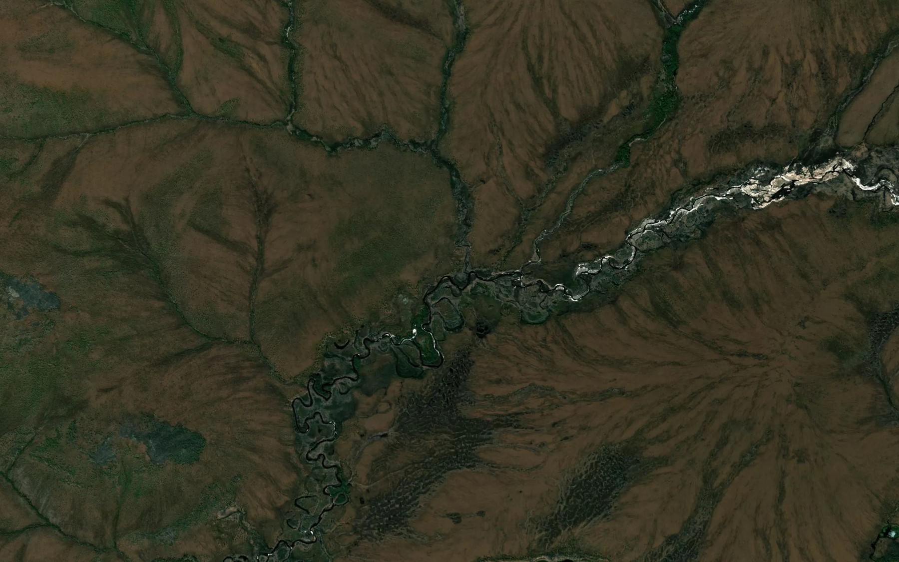 Satellite map of the Bilir