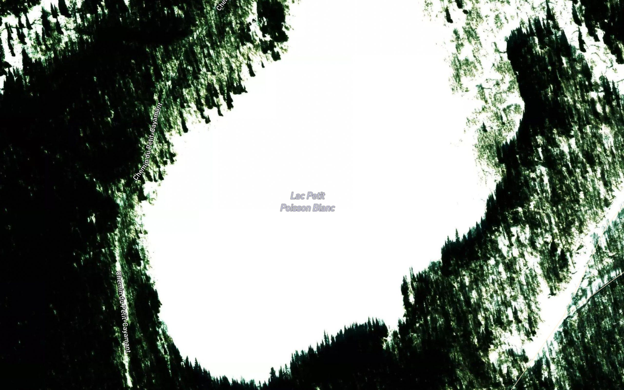 Lac Petit Poisson Blanc