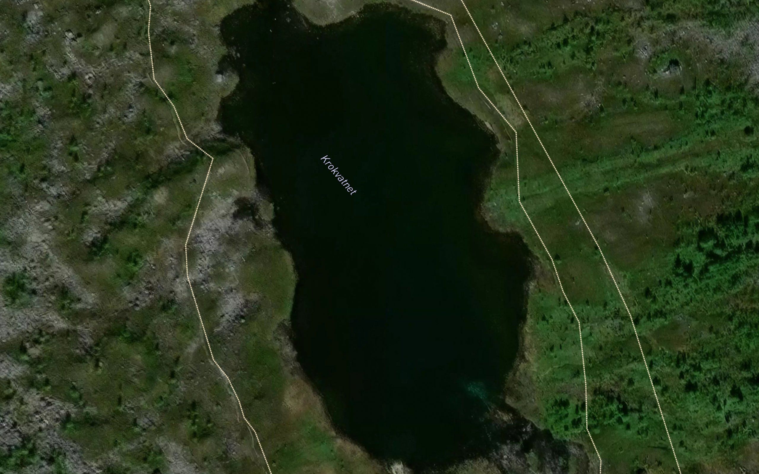 Krokelvvatnet,nedre