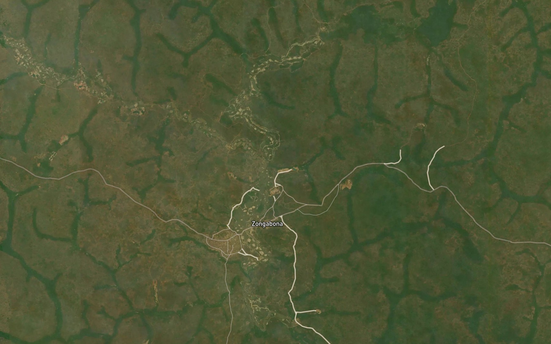 Satellite map of the Bila