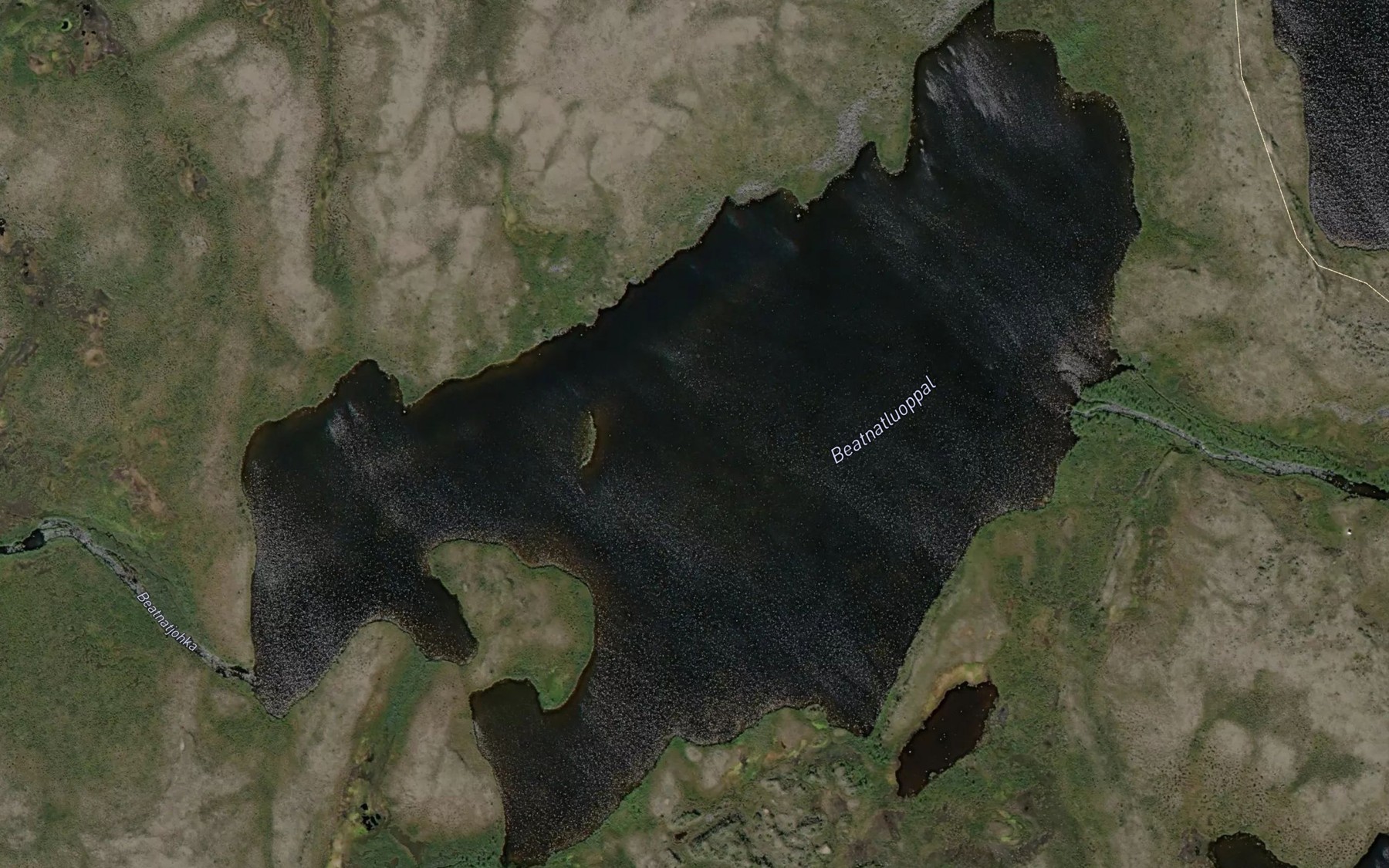 Satellite map of the Beatnatluoppal