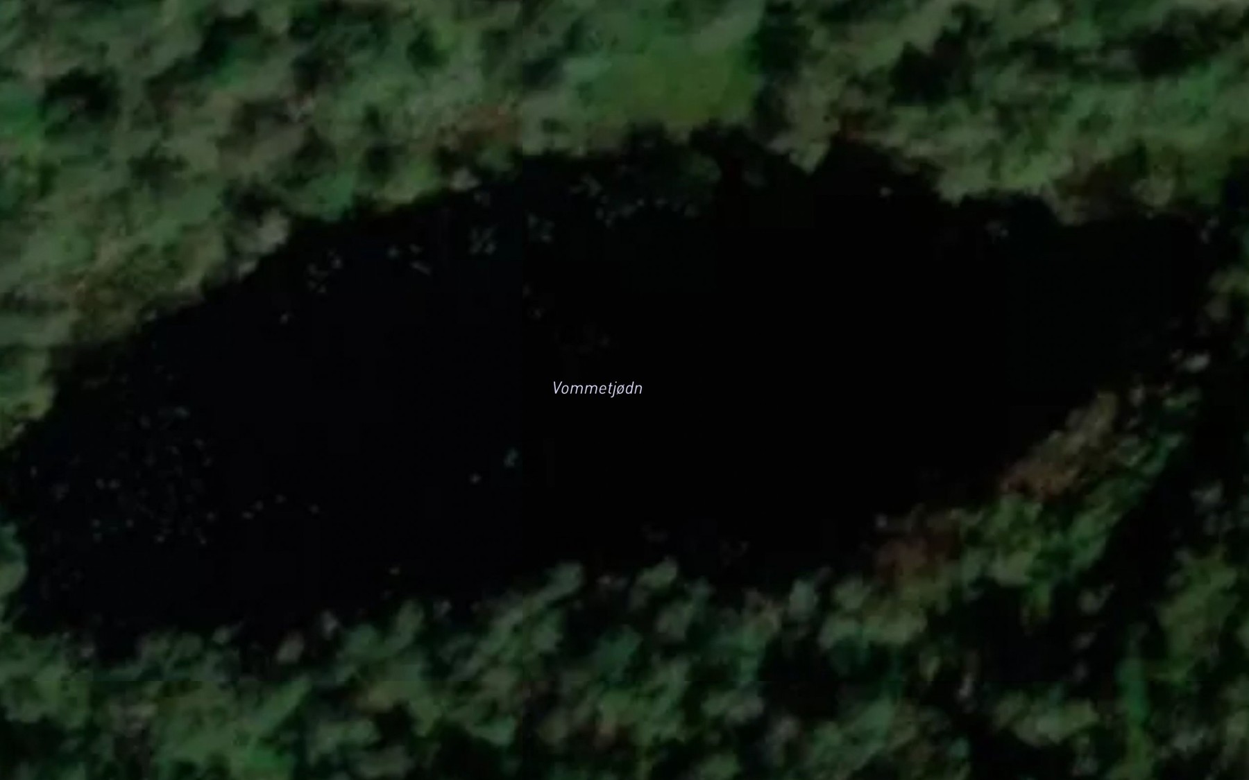 Satellite map of the Vommetjodn