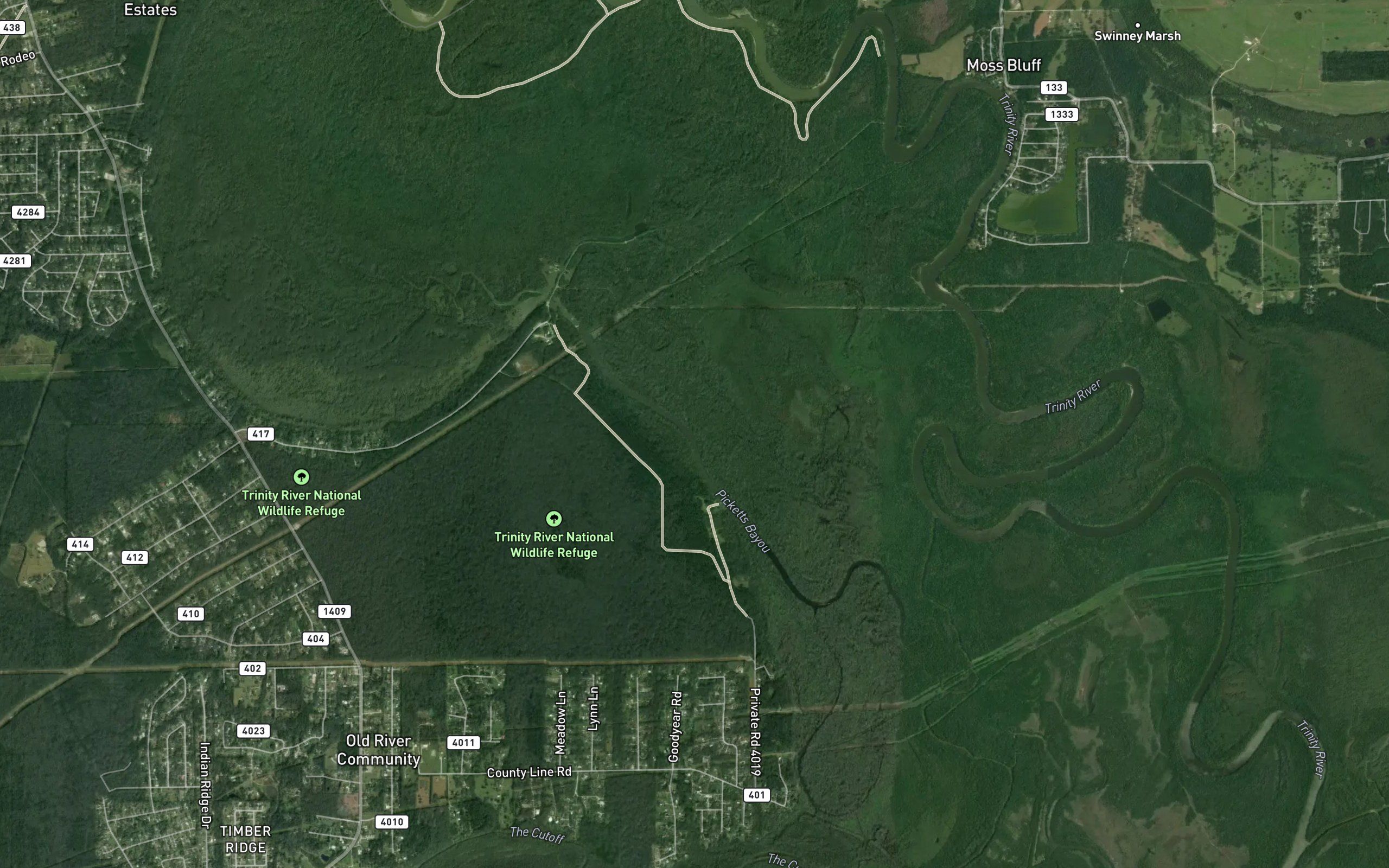 Picketts Bayou