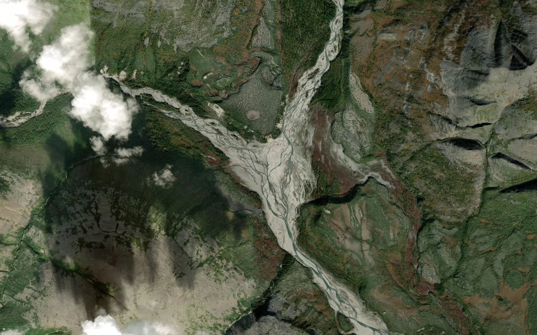 Satellite map of the Tenkechen