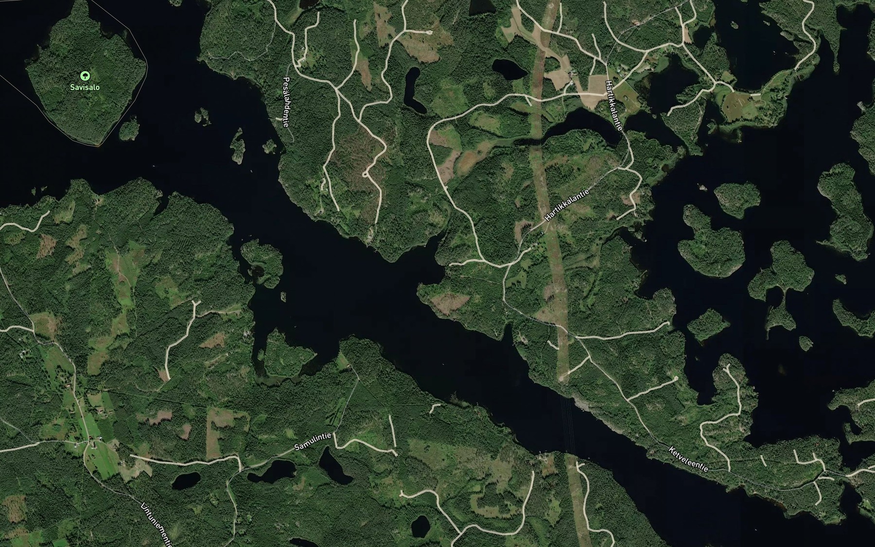 Satellite map of the Hietalahti