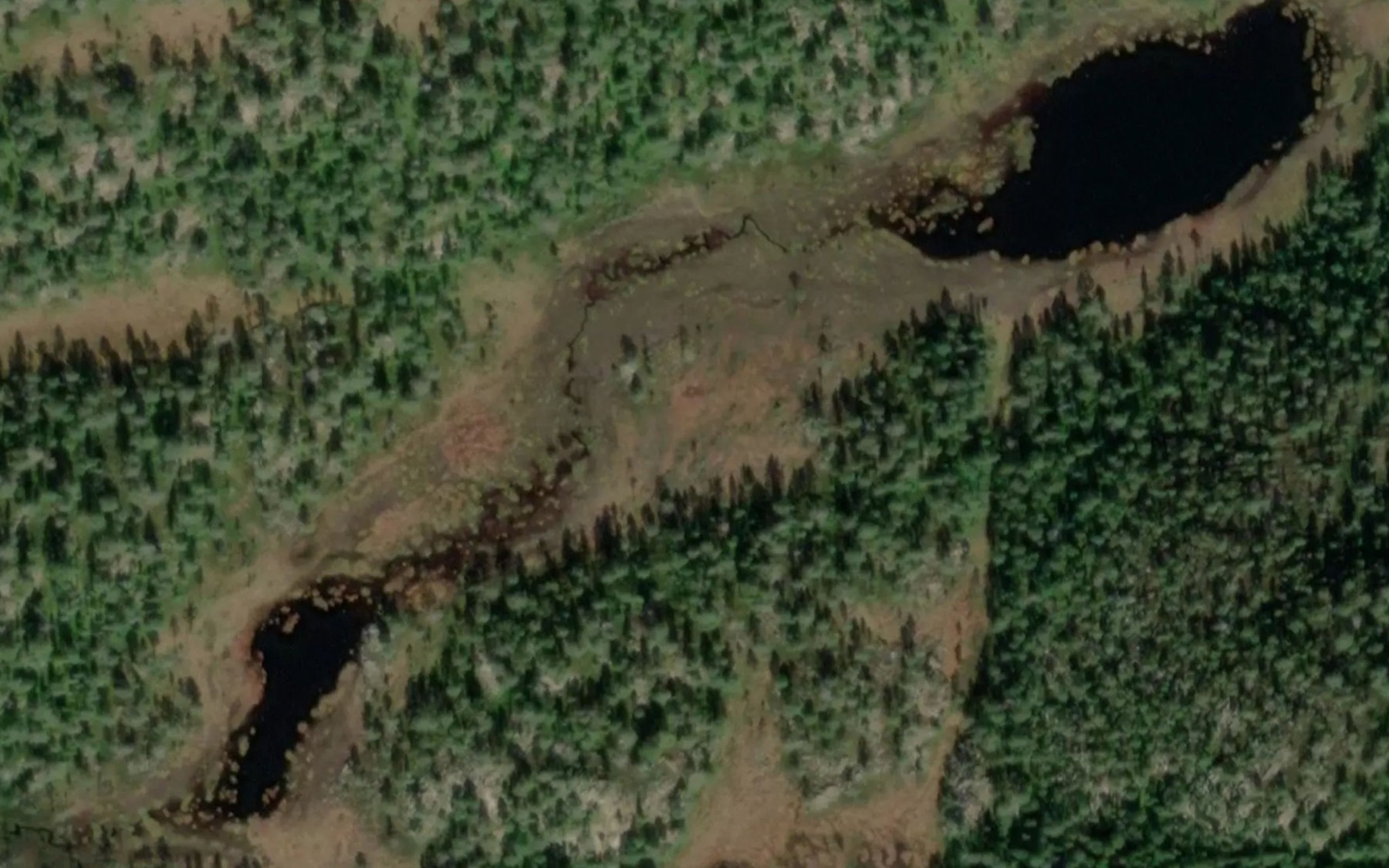 Satellite map of the Smatjornin
