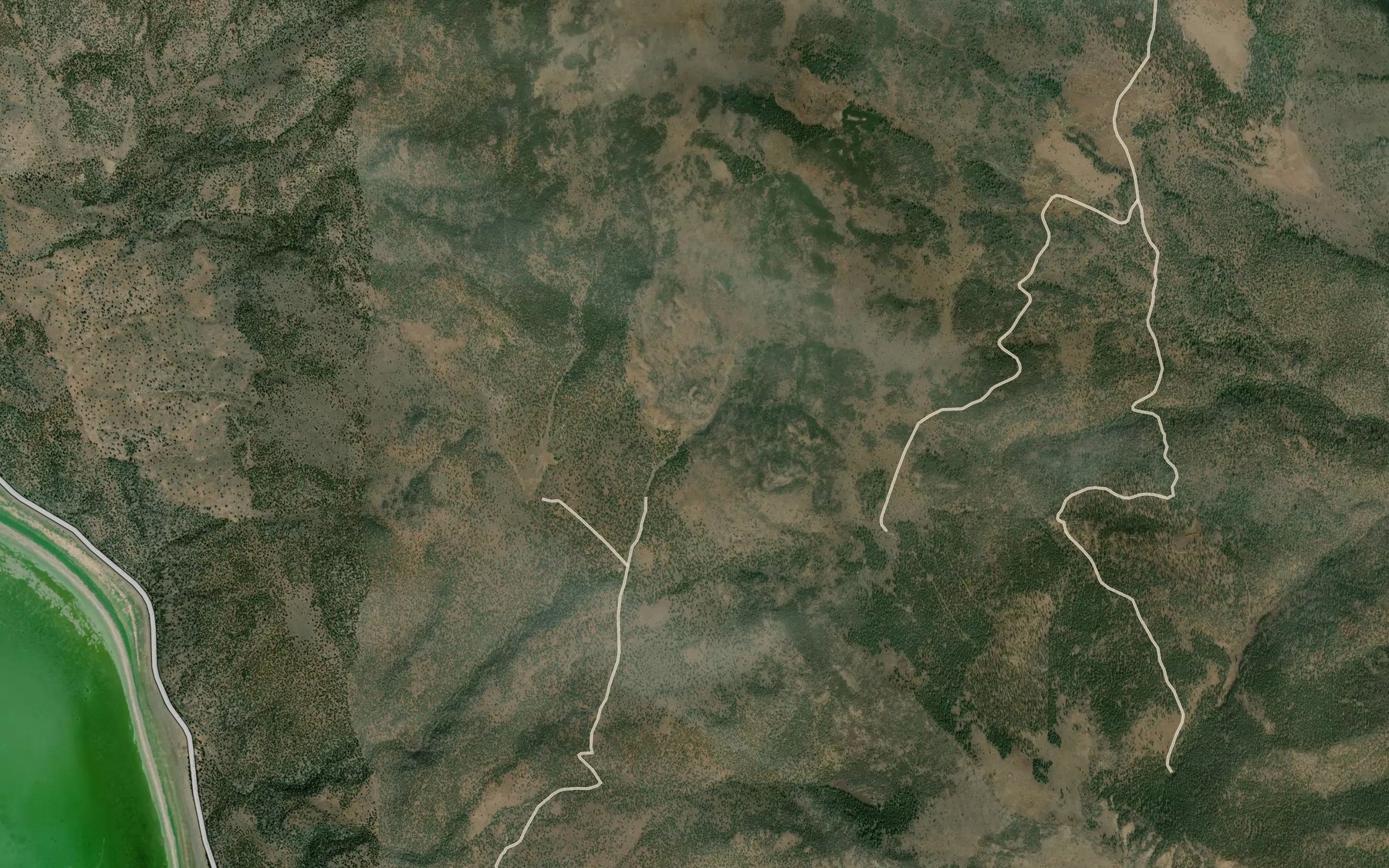 Satellite map of the Jauriga Spring