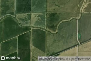 Satellite map of the Flag Lake