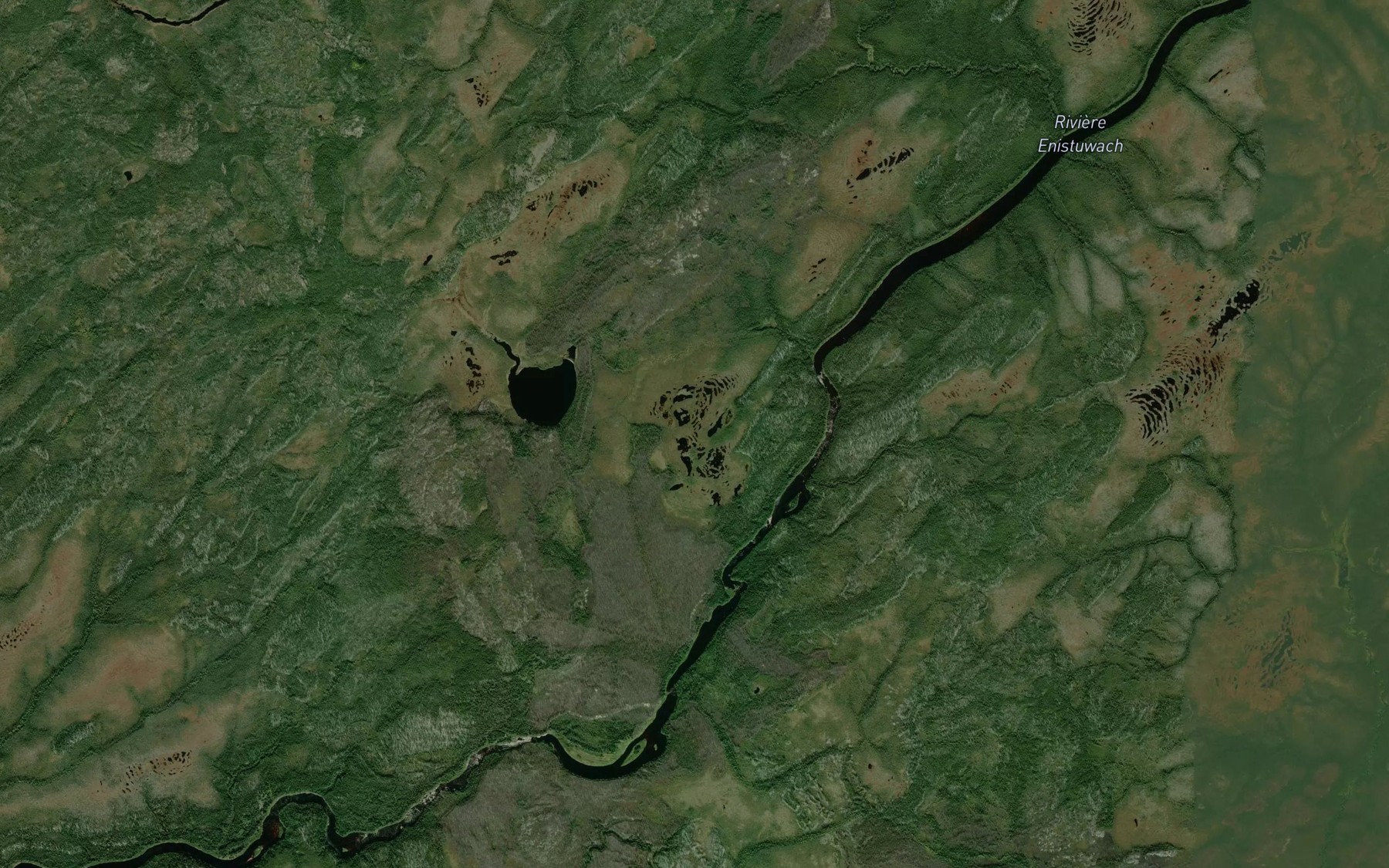 Satellite map of the Etangs Kapatakanich Katakuch