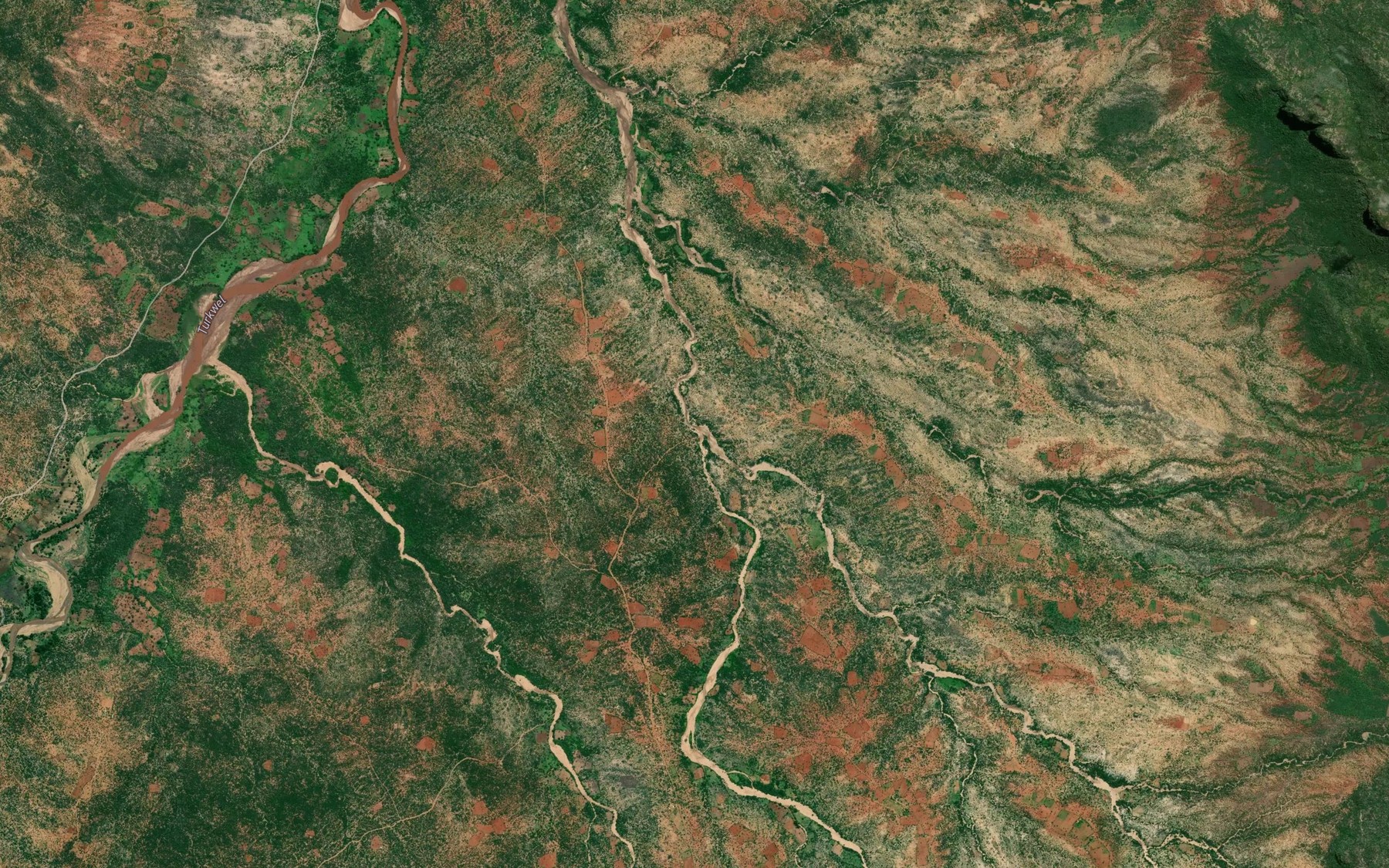 Satellite map of the Sowayan