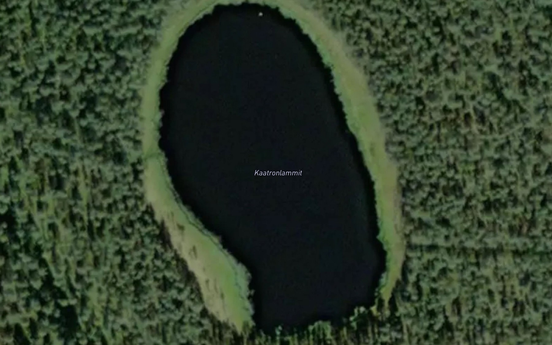 Satellite map of the Kaatronlammit